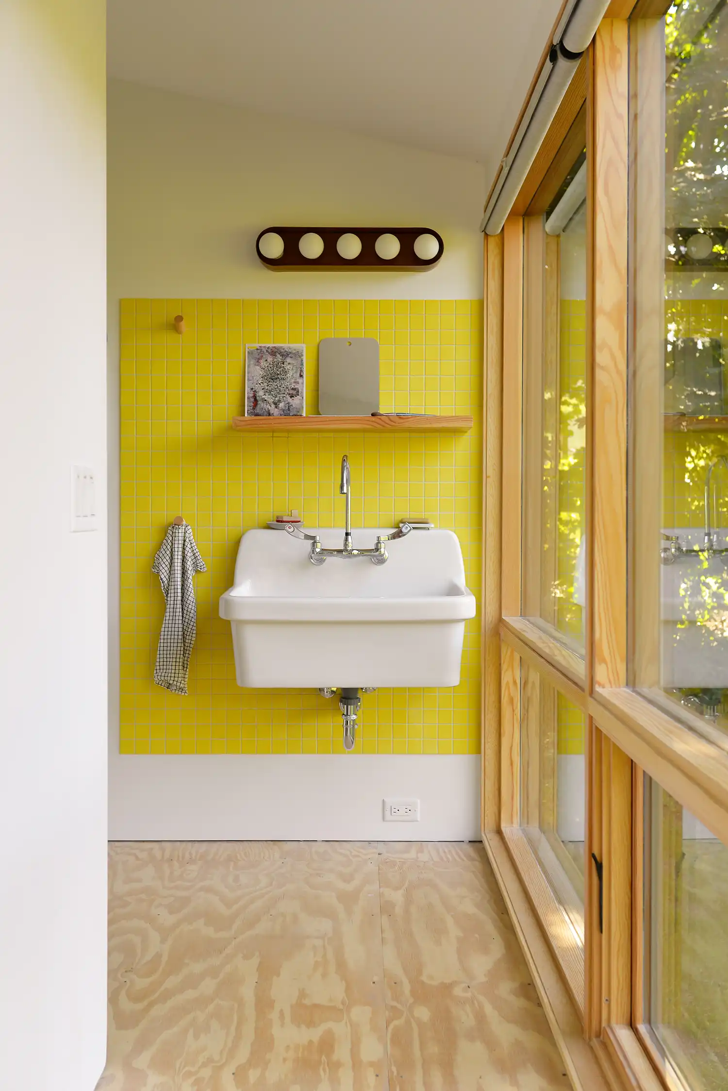 Ballman Khapalova Designs Anchorage Road Artist Studio in Hudson Valley