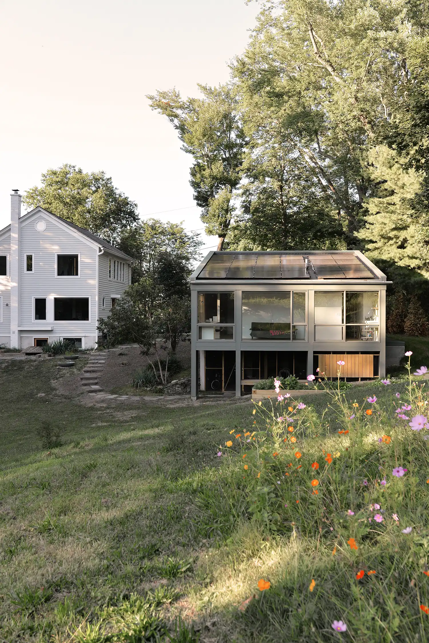 Ballman Khapalova Designs Anchorage Road Artist Studio in Hudson Valley