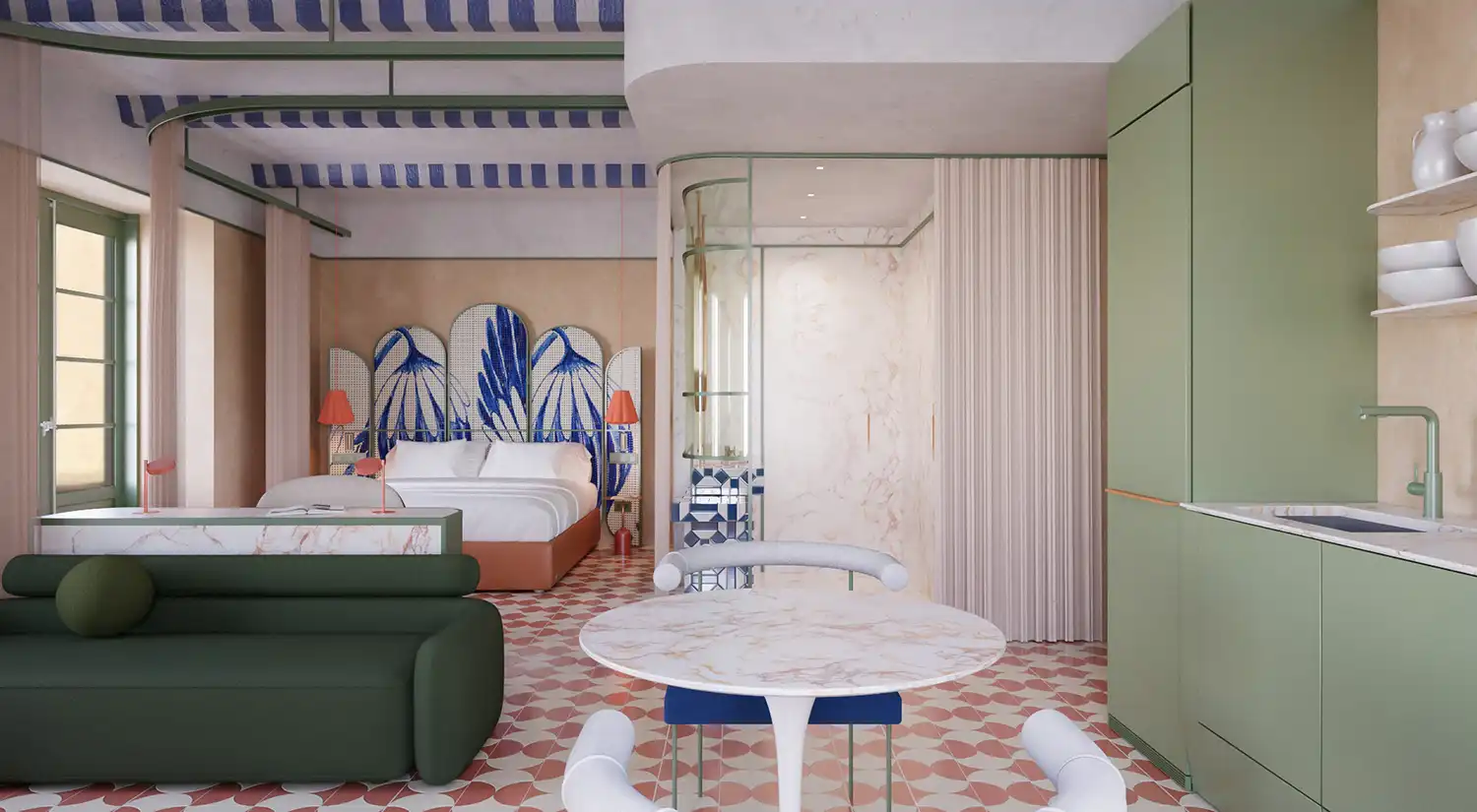Casa Capirote by CatetoCateto: A Seville Apartment Inspired by Triana Pottery