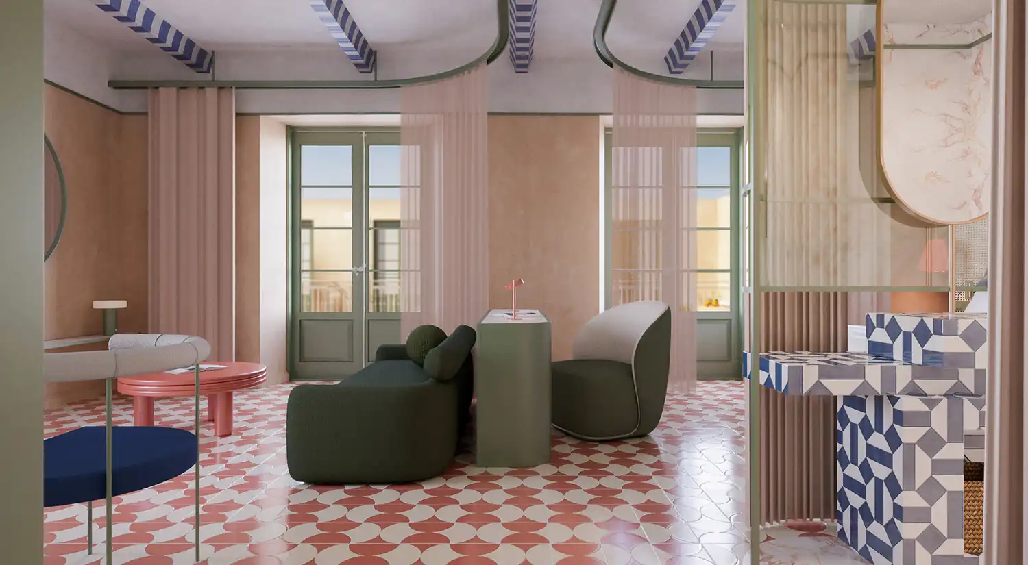 Casa Capirote by CatetoCateto: A Seville Apartment Inspired by Triana Pottery