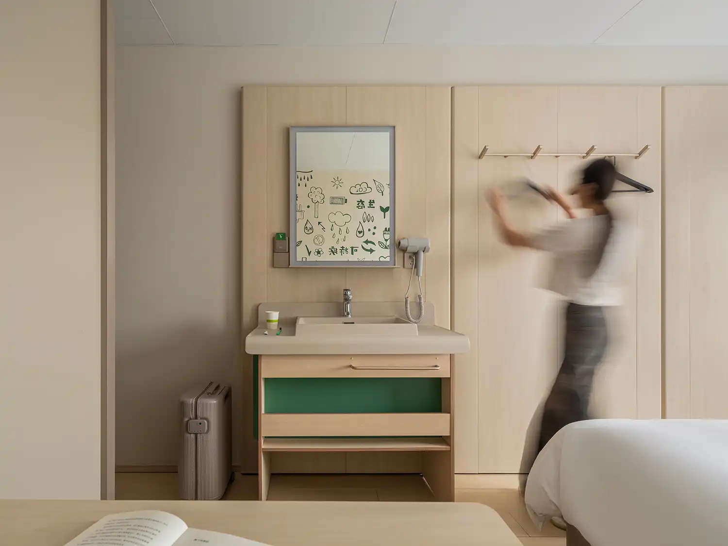 Hi Inn, Ningbo: Vermilion Zhou's Modular, Self-Service Hotel Design