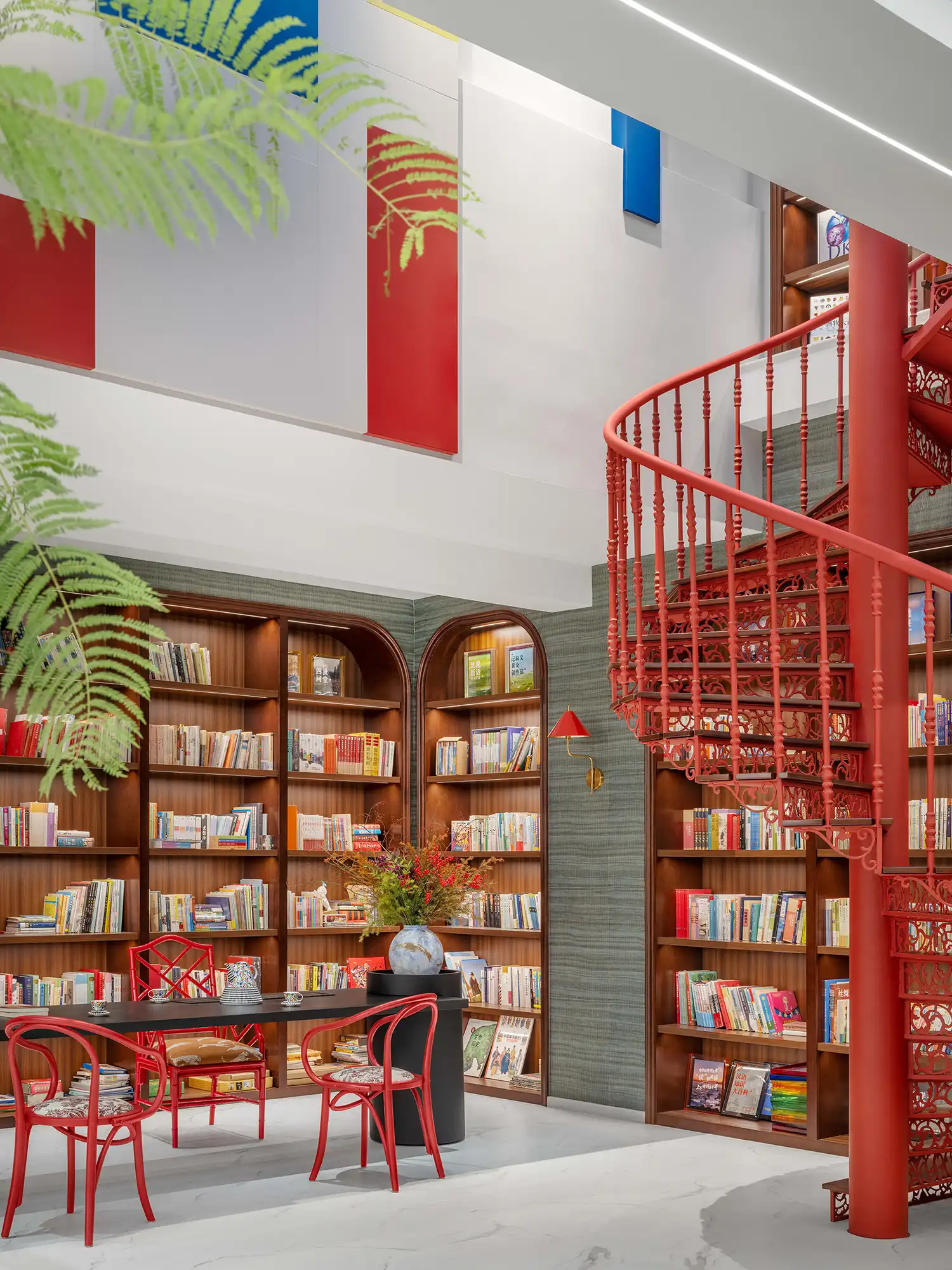 Mondrian Palette Residence by Xia Fu | Shangceng Design | Art-Inspired Beijing Home