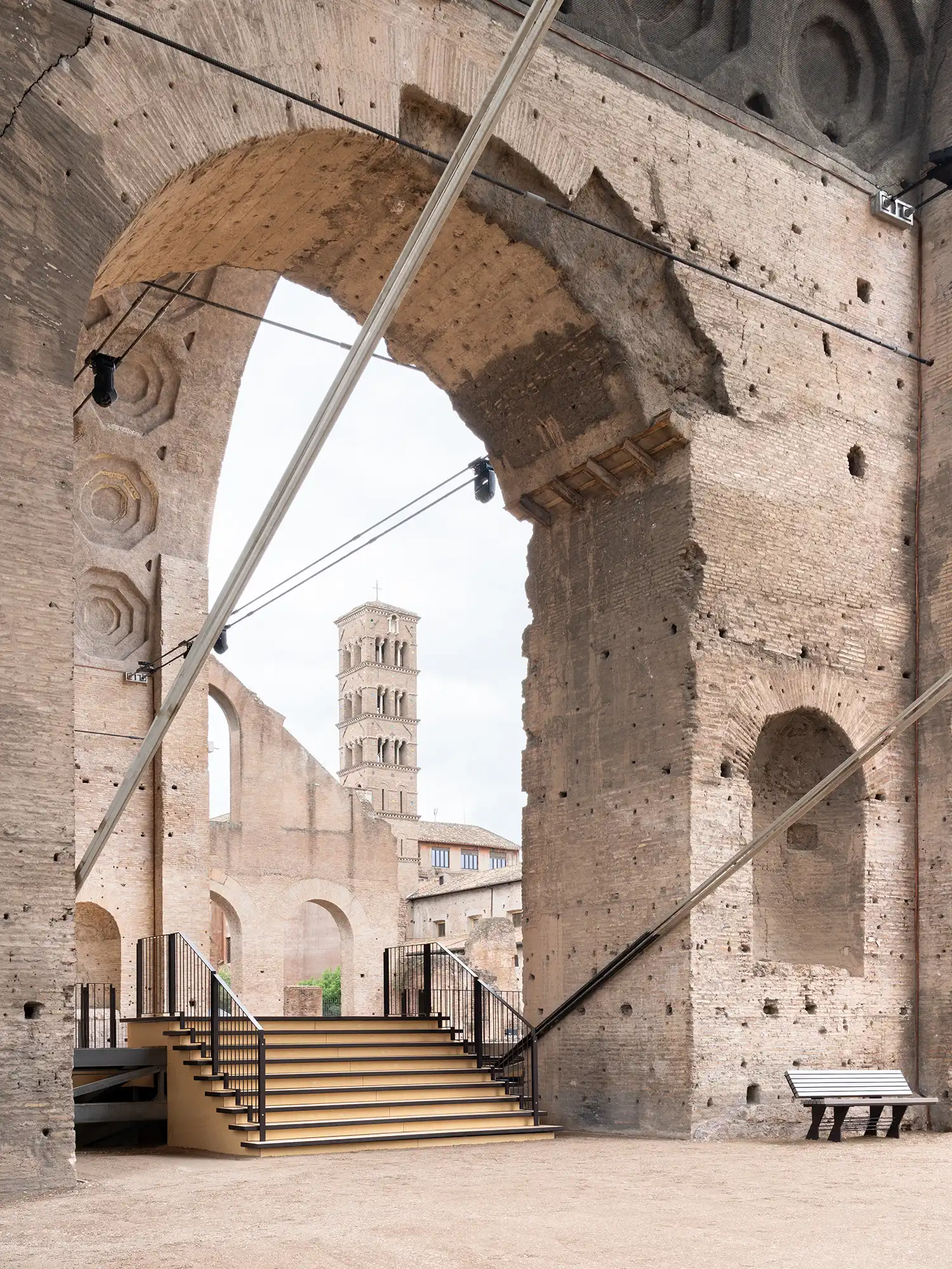 Alvisi Kirimoto Redesigns Visitor Route at Rome's Basilica di Massenzio