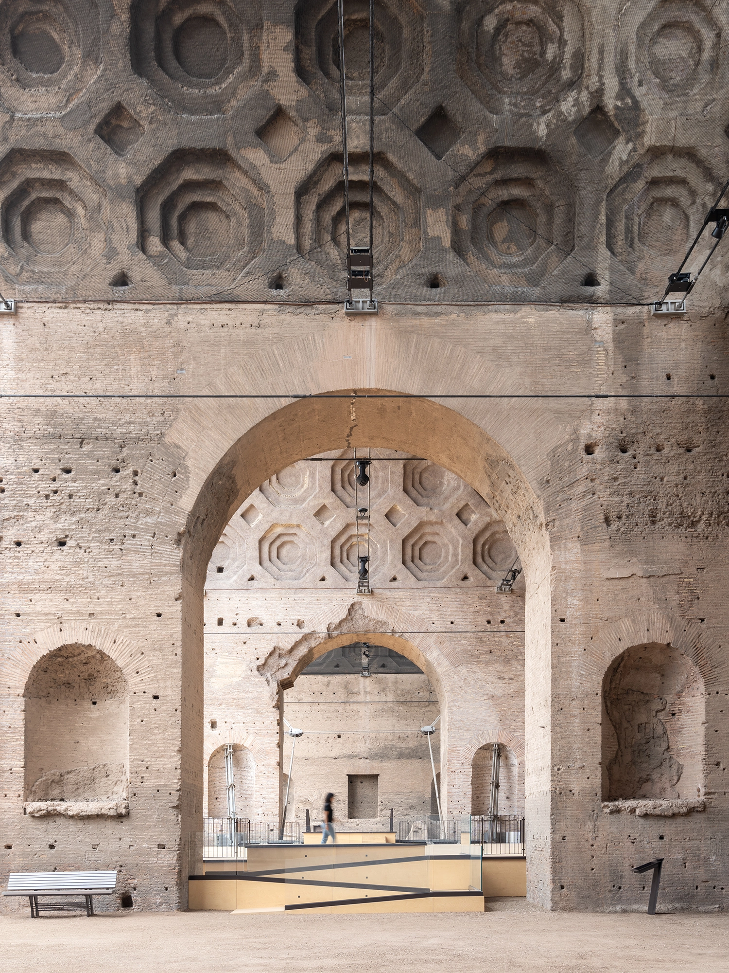 Alvisi Kirimoto Redesigns Visitor Route at Rome's Basilica di Massenzio