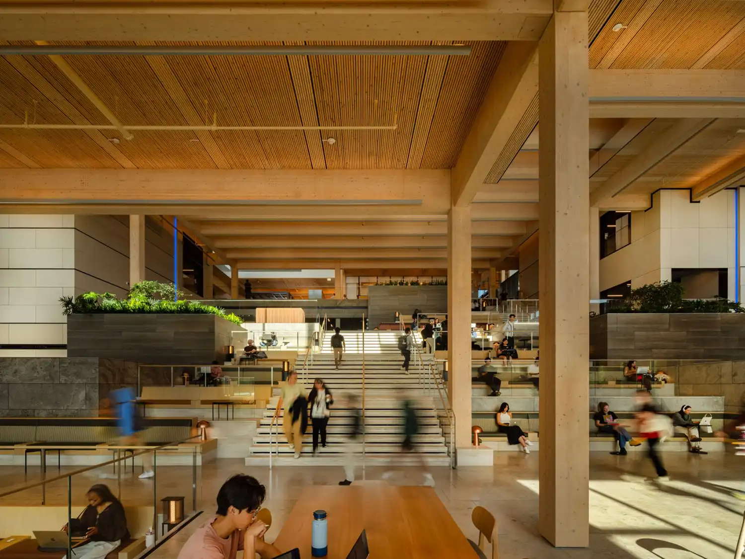 BIG's Mass Timber Student Center at Johns Hopkins 