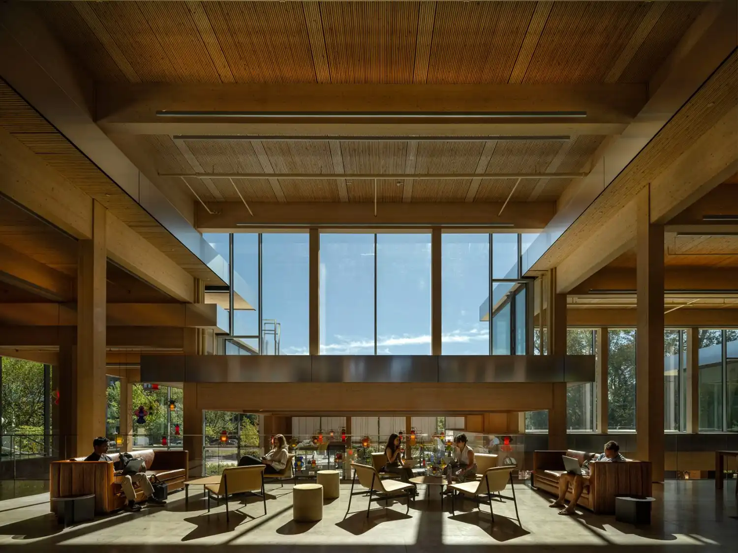 BIG's Mass Timber Student Center at Johns Hopkins 