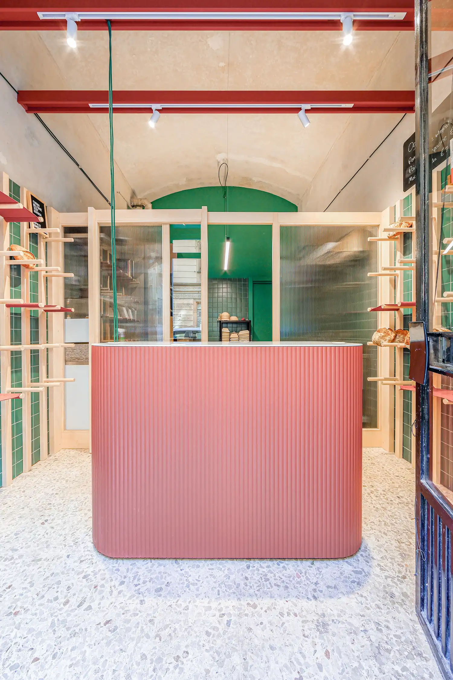 Davide Minervini Designs Forno Belfiore Bakery in Turin