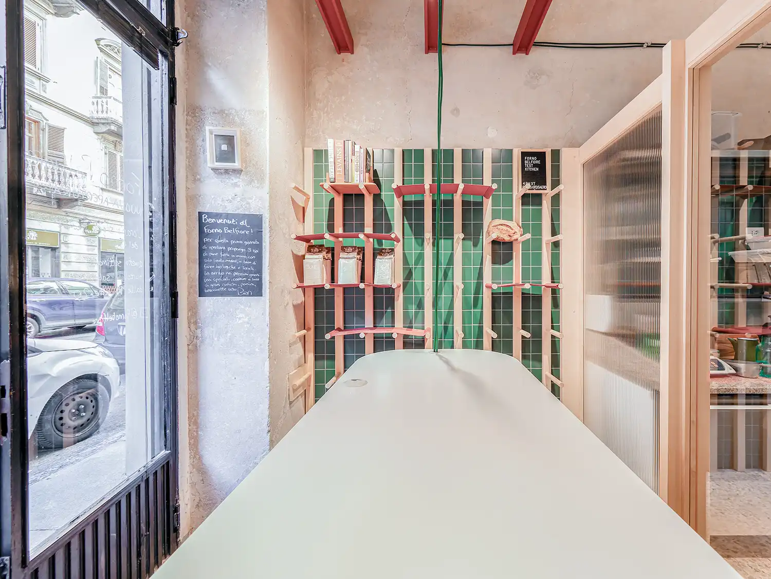 Davide Minervini Designs Forno Belfiore Bakery in Turin