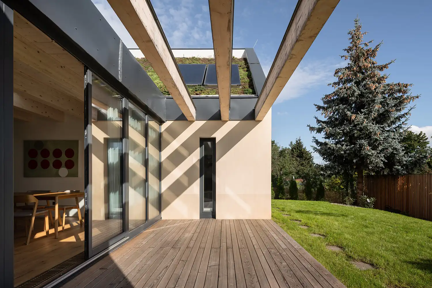 Family House Křenovice: A Serene South Moravian Renovation by ika.architekti