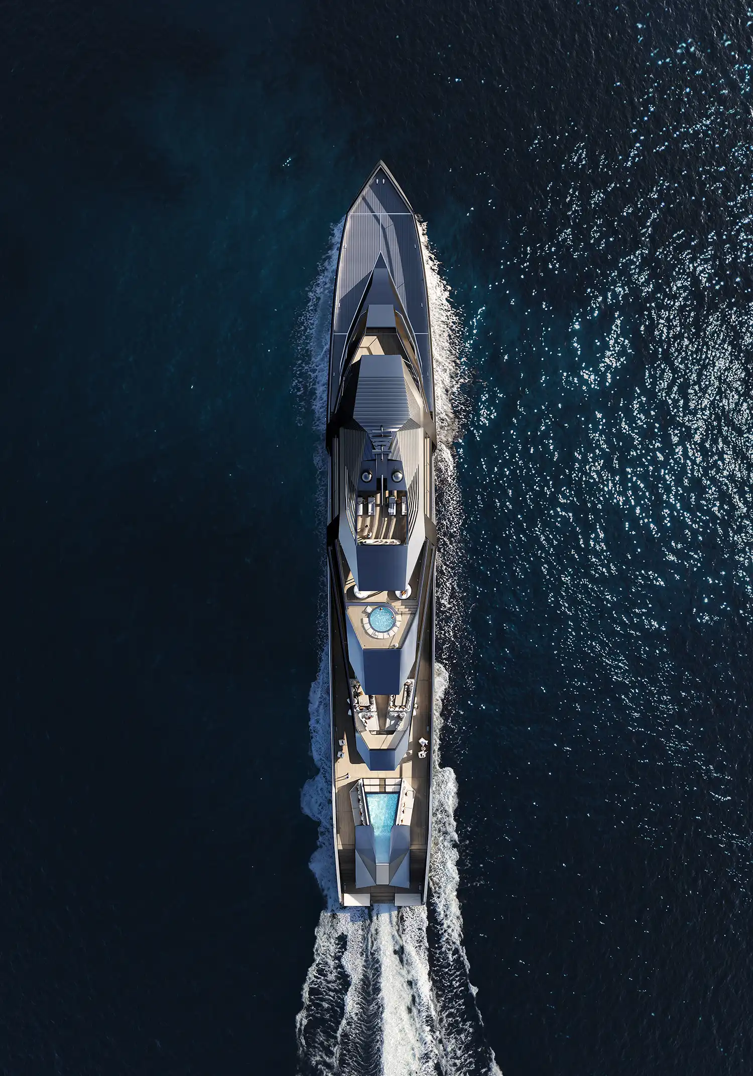 Foster + Partners Outlier I Yacht Concept Offers 40% More Deck Space
