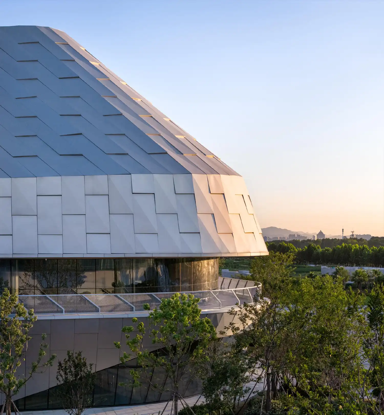 Hushan Sports Park Swimming Center by LYCS Architecture | Parametric Design & Civic Space