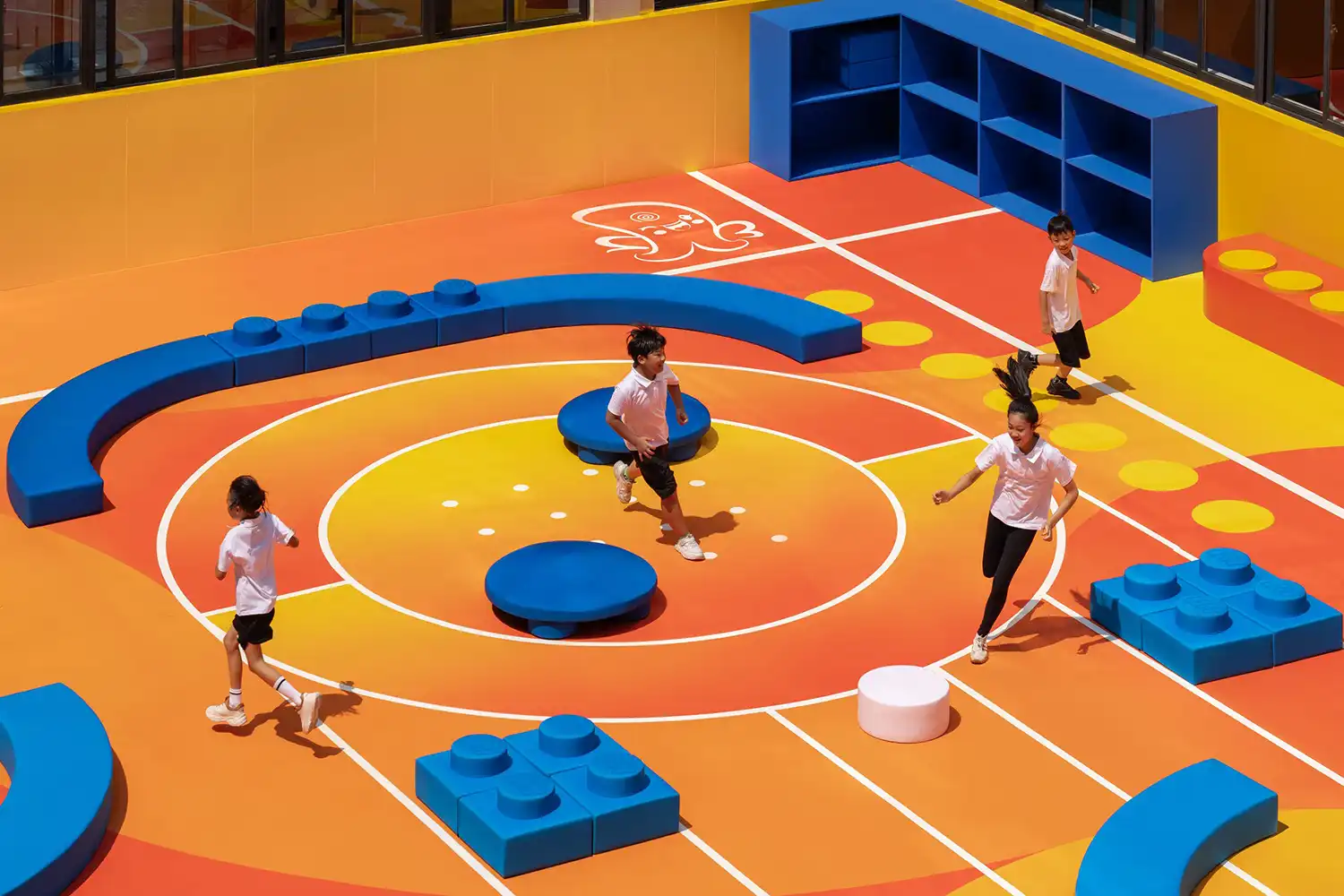 LEGO & Nike Unveil Modular, Sustainable Playground in Shanghai Designed by OLA Shanghai
