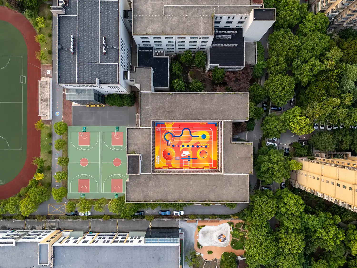 LEGO & Nike Unveil Modular, Sustainable Playground in Shanghai Designed by OLA Shanghai