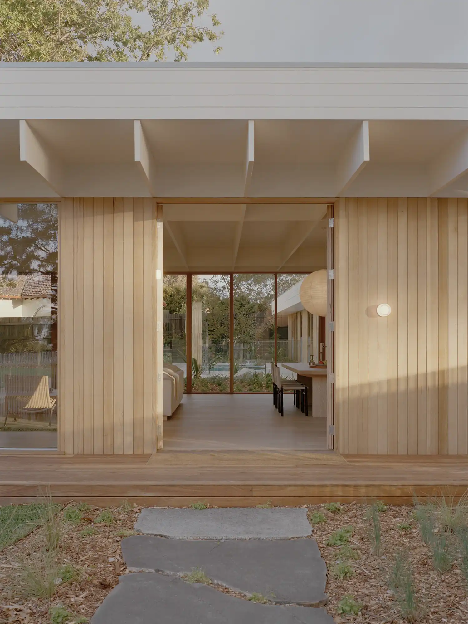 Coastal Timber Home in Mount Martha by Victoria Merrett Architects