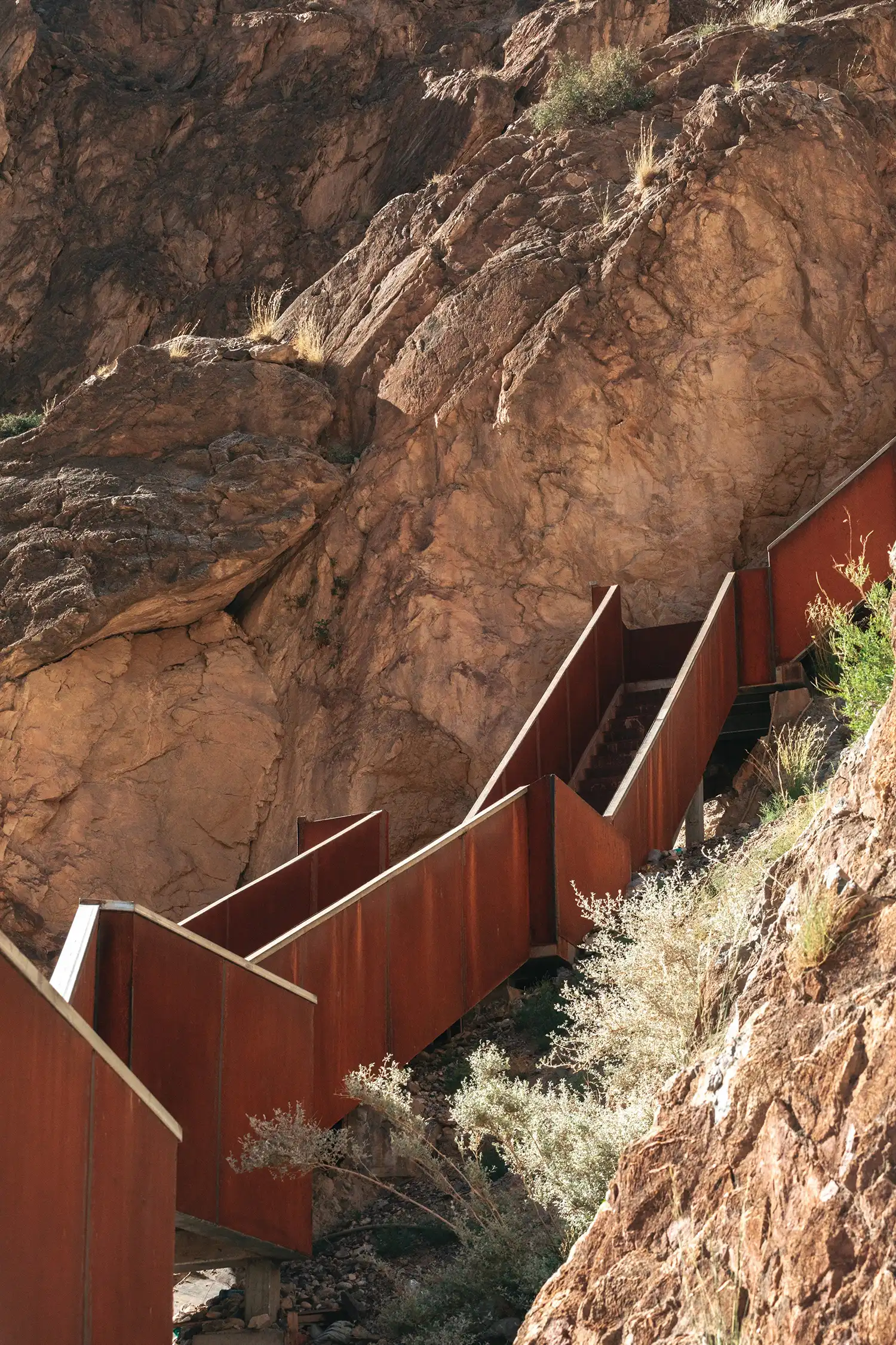 Nujiang River 72 Turns Glass Viewing Platform by Archermit