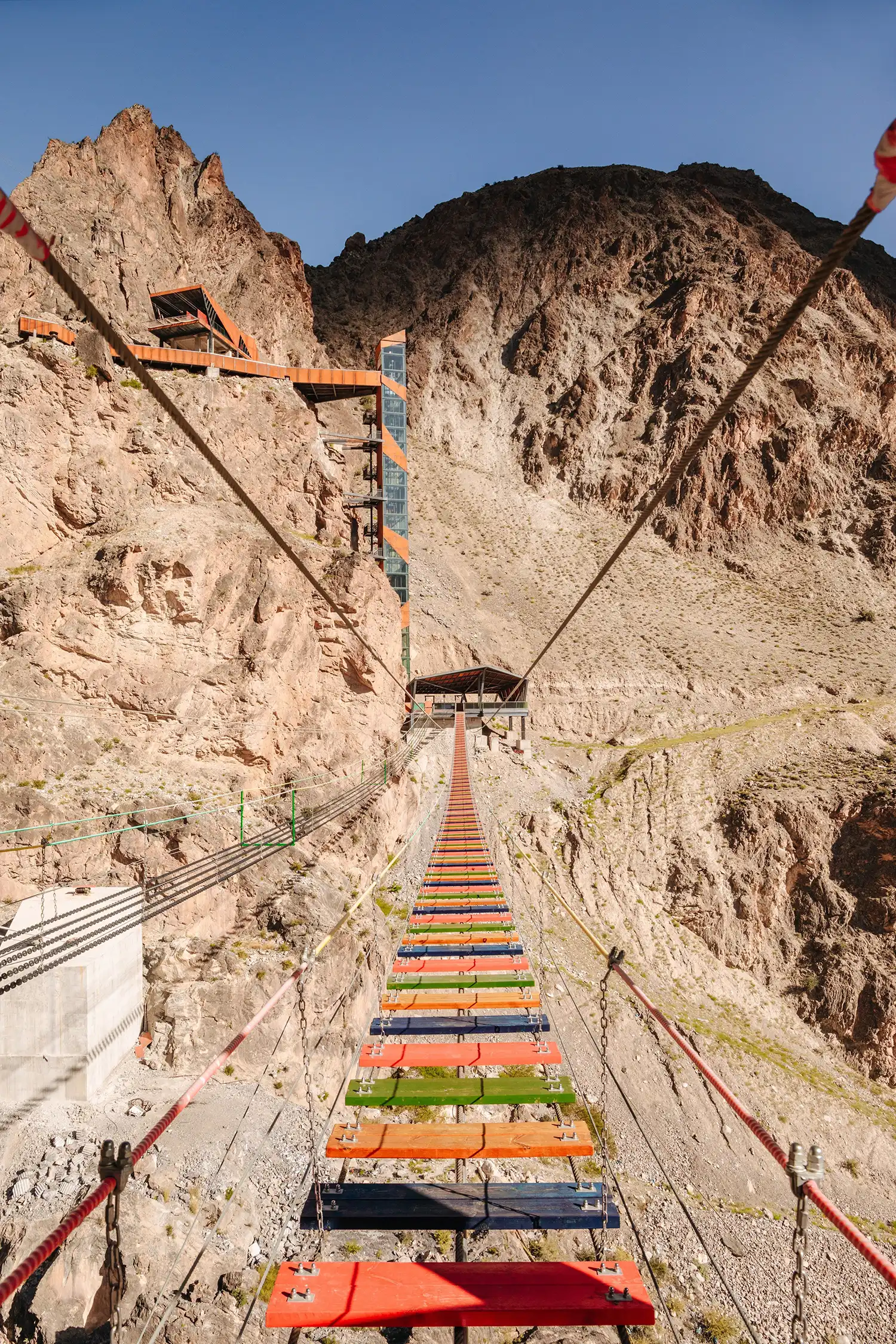 Nujiang River 72 Turns Glass Viewing Platform by Archermit