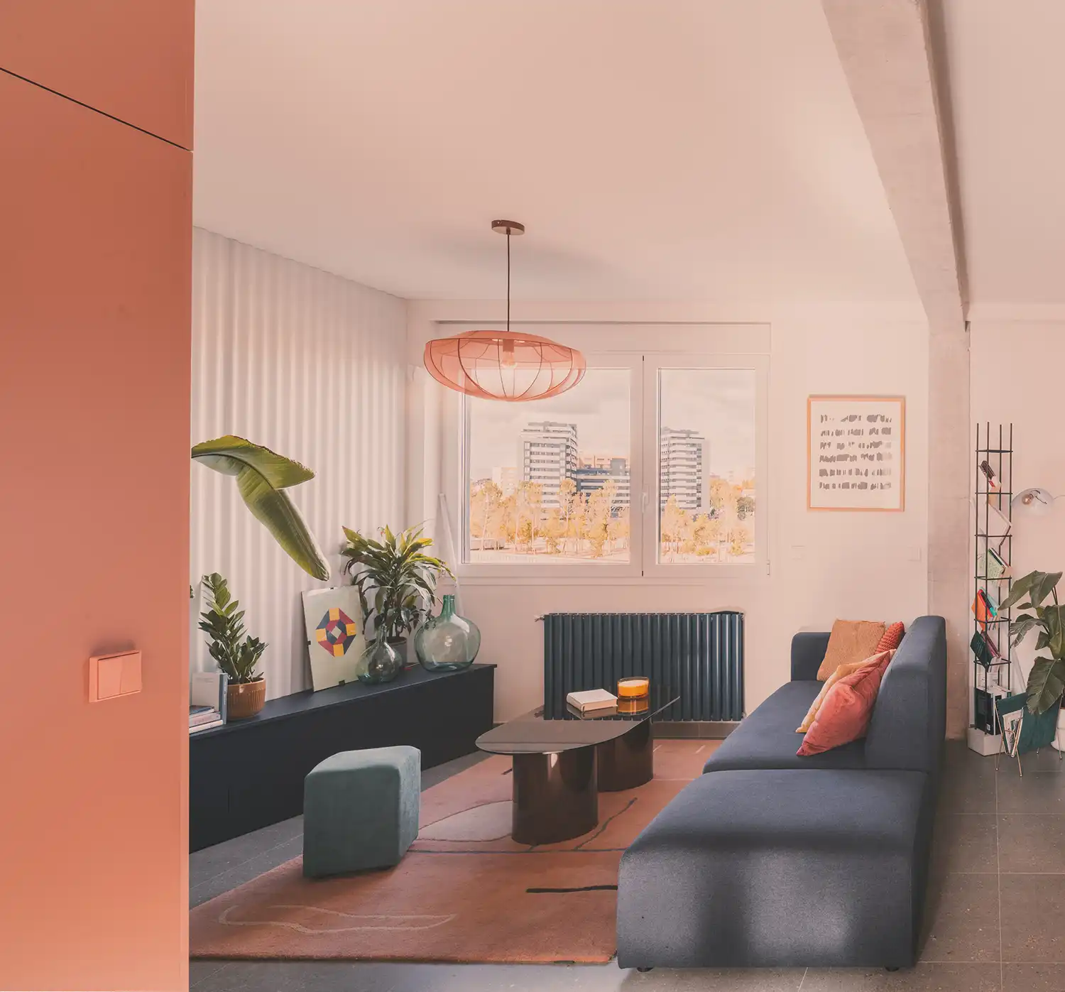 OOIIO Reinvents House 64: Vibrant Madrid Apartment Renovation