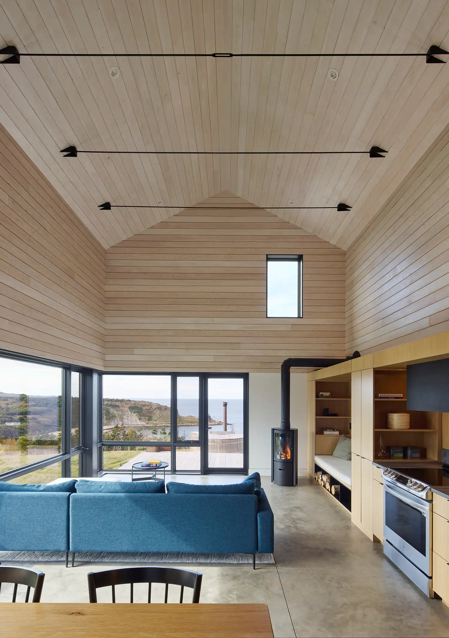 Ridge On The Chimney: MacKay-Lyons Coastal Cabins, Cape Breton