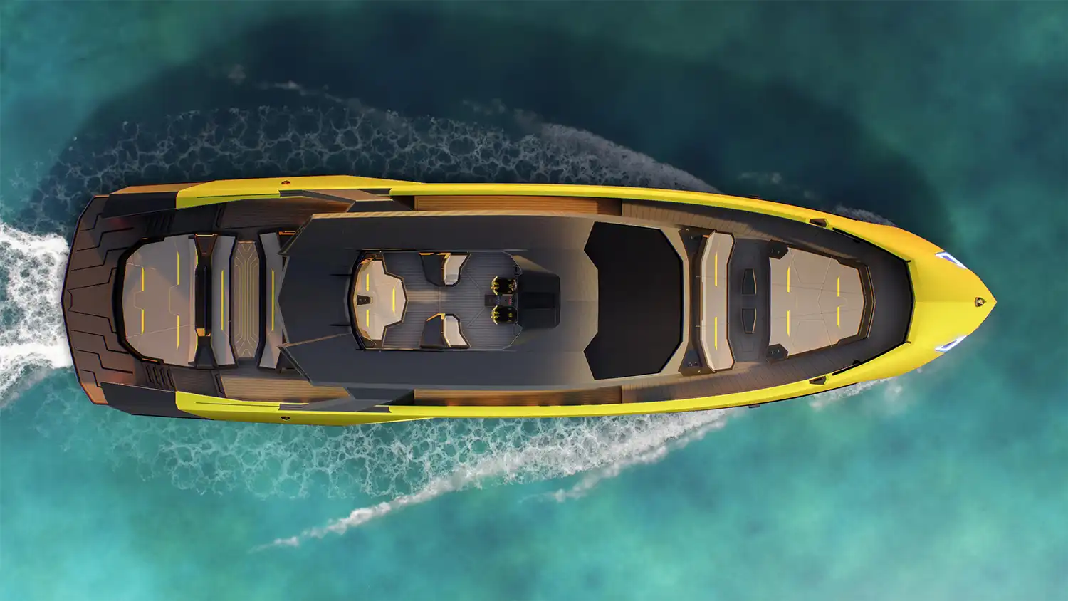 Tecnomar for Lamborghini 101FT: Supercar DNA Meets Nautical Design & 45-Knot Performance