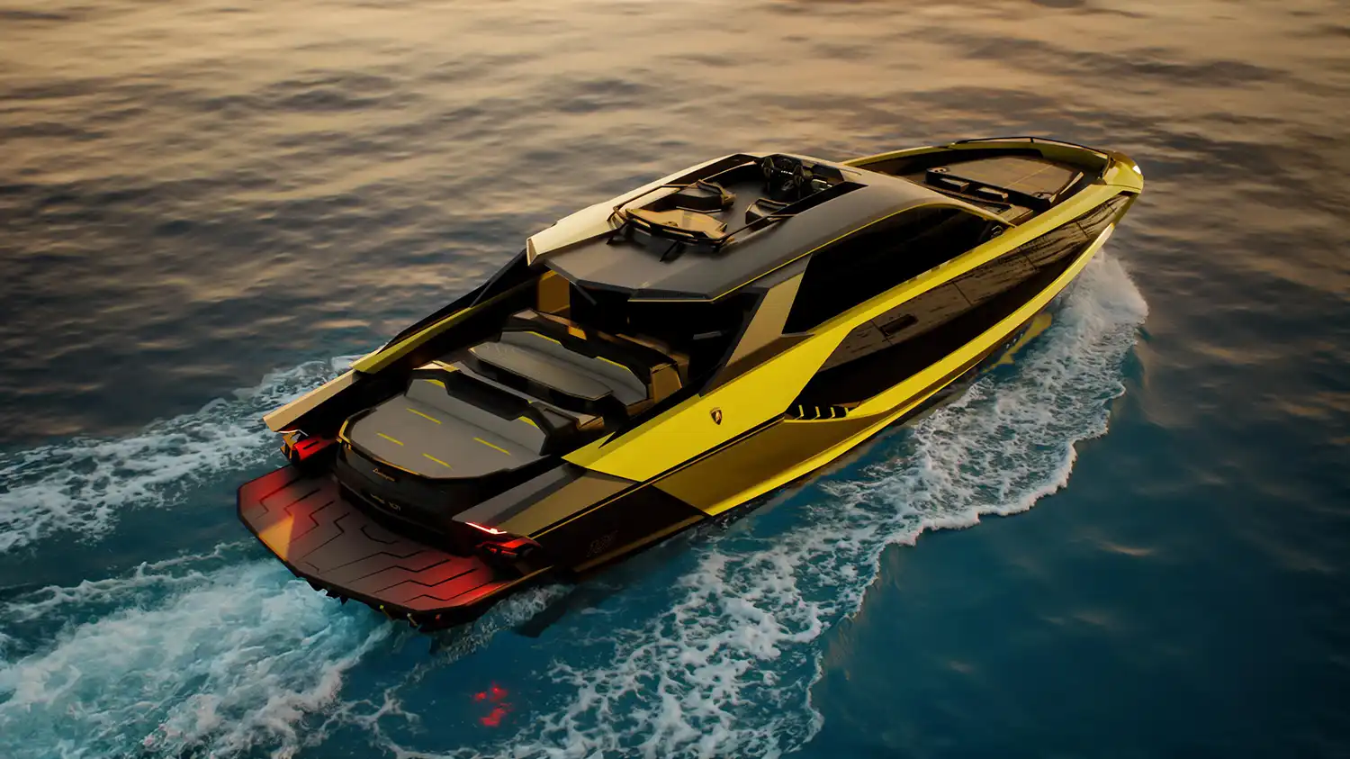 Tecnomar for Lamborghini 101FT: Supercar DNA Meets Nautical Design & 45-Knot Performance