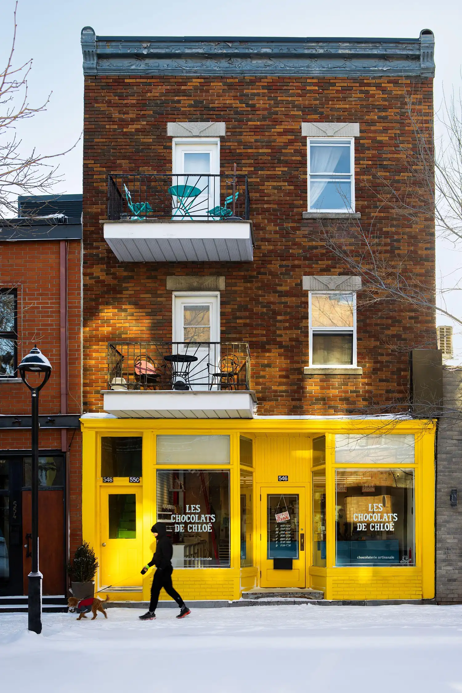 ADHOC's Modular Design for Montreal's Les Chocolats de Chloé