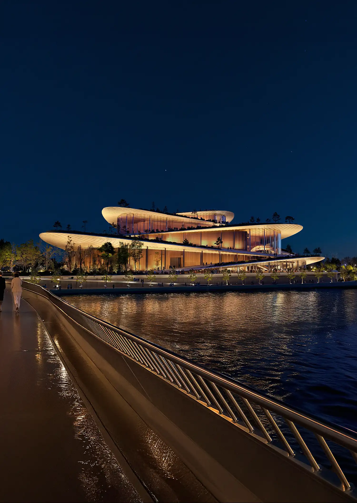 BIG's Hamburg State Opera is a Terraced Public Landscape