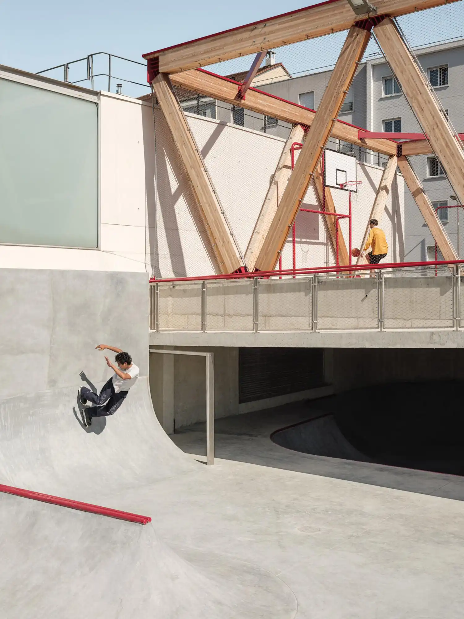 Forme’s Vertical Roller Park & City-Stade Opens in Vincennes