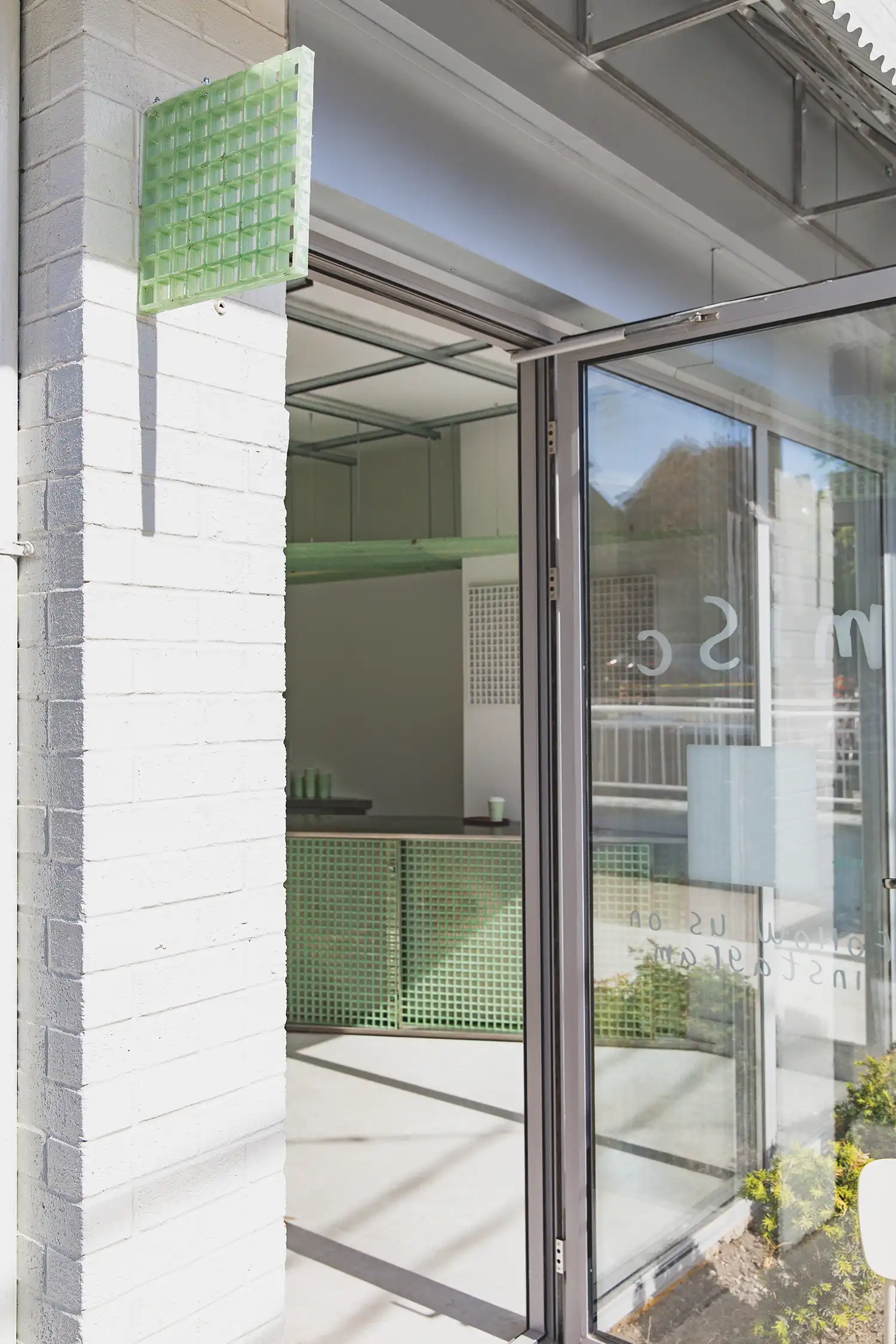 StudioAC uses Translucent Green FRP for Misc Coffee in Toronto