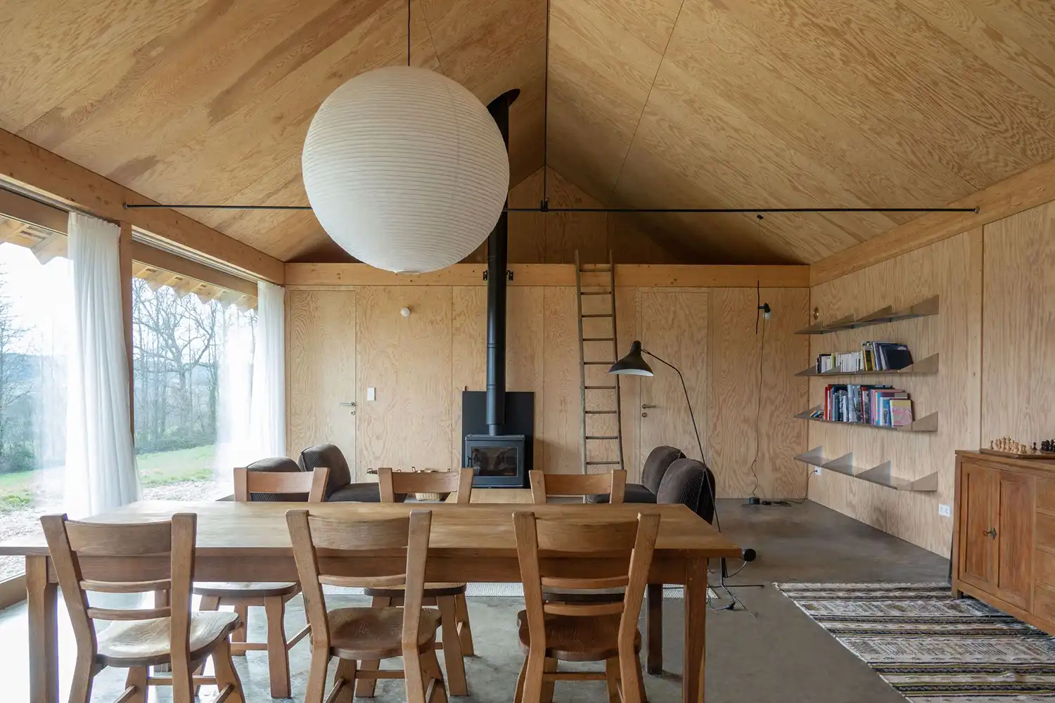 Normandie Wooden House: exercice & Anna Le Régent Design