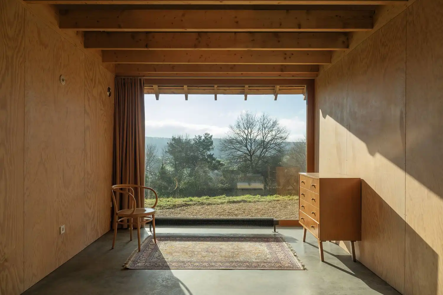 Normandie Wooden House: exercice & Anna Le Régent Design
