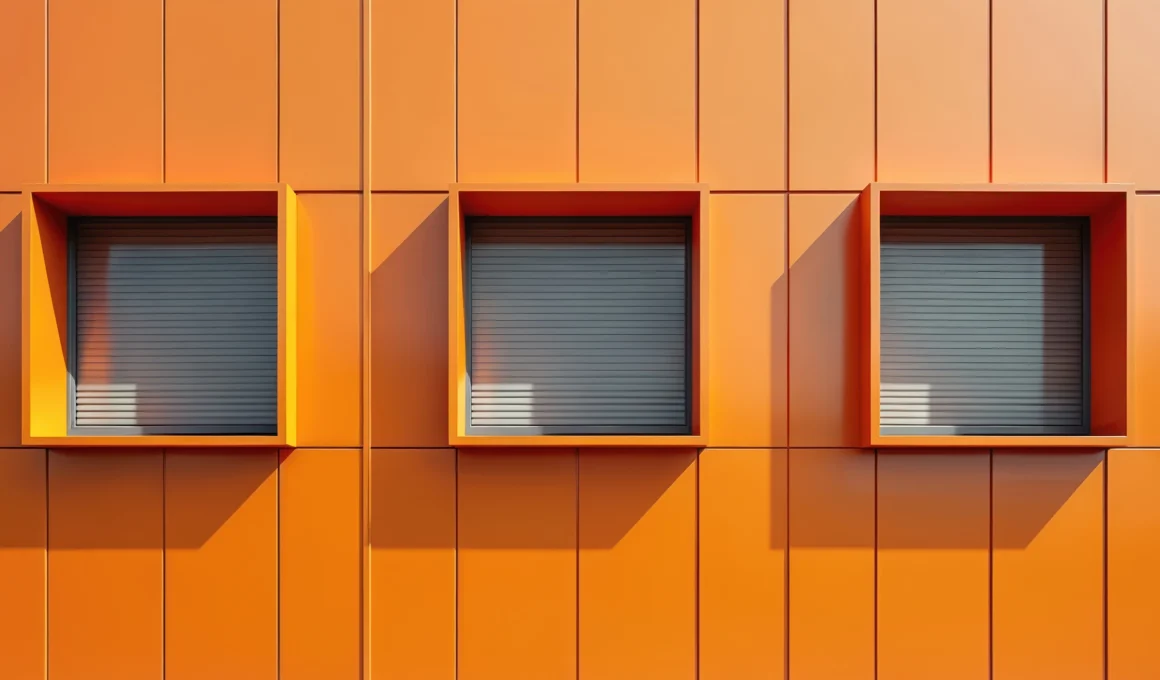 Modern Canadian architecture with woodgrain phenolic cladding panels (HPL) forming a dynamic geometric rainscreen pattern in the Greater Toronto Area (GTA).