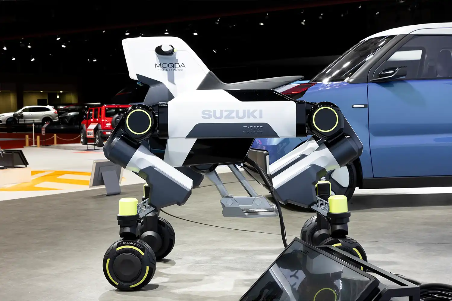 Suzuki MOQBA 2: The Stair-Climbing Electric Vehicle Concept 