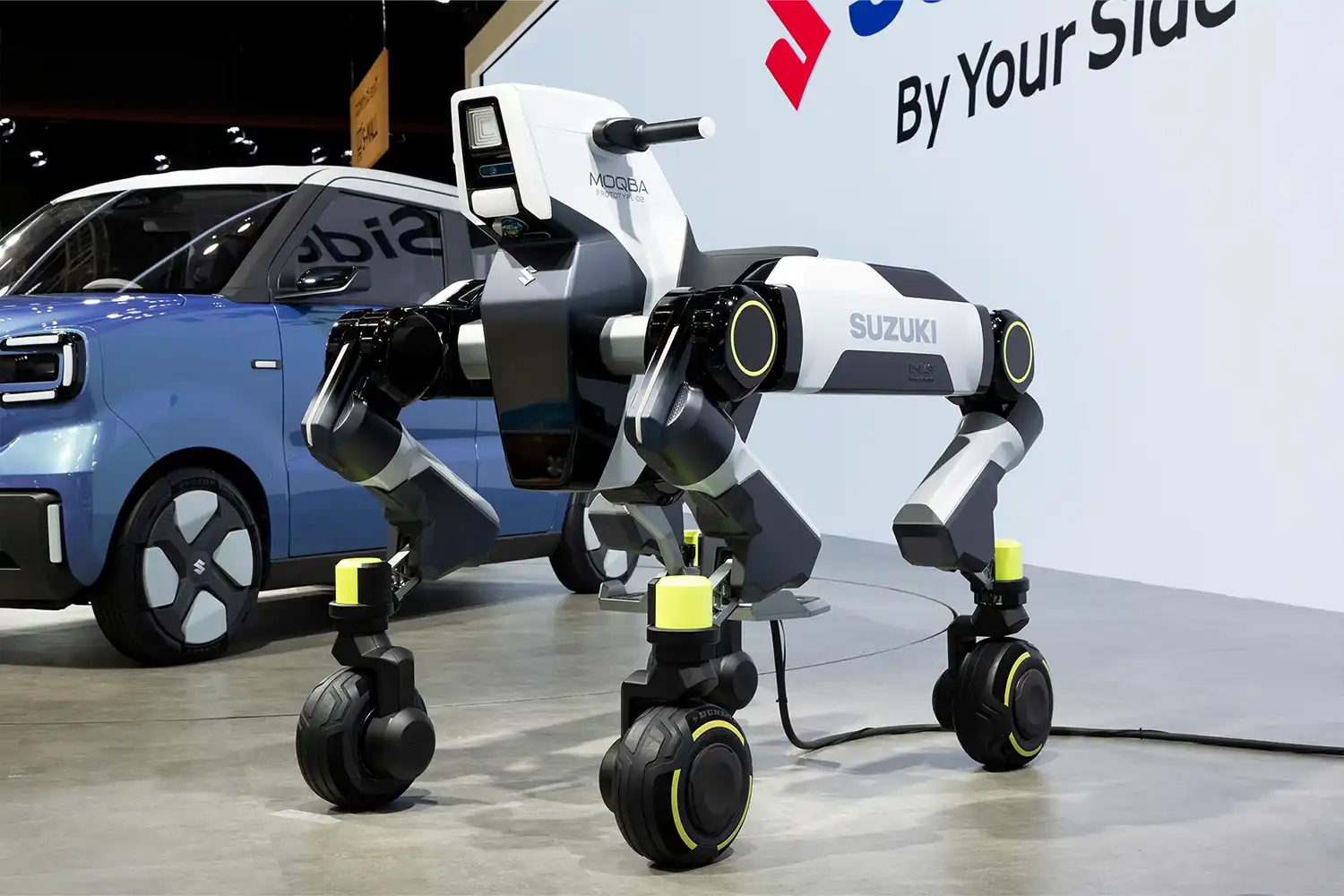 Suzuki MOQBA 2: The Stair-Climbing Electric Vehicle Concept 