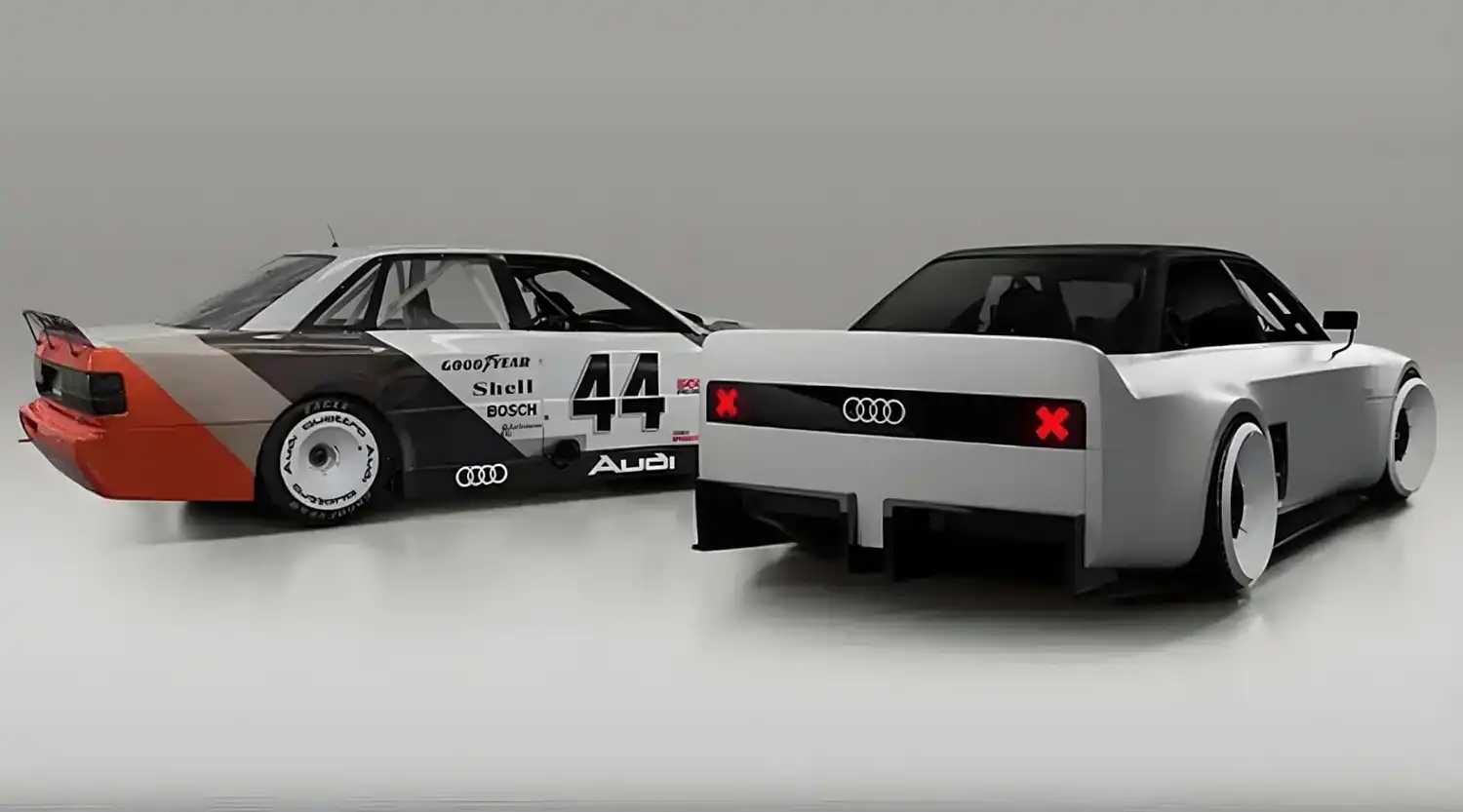 Audi Apprentices Create “Retro-Futuristic” GT50 Concept to Celebrate Five-Cylinder Engine