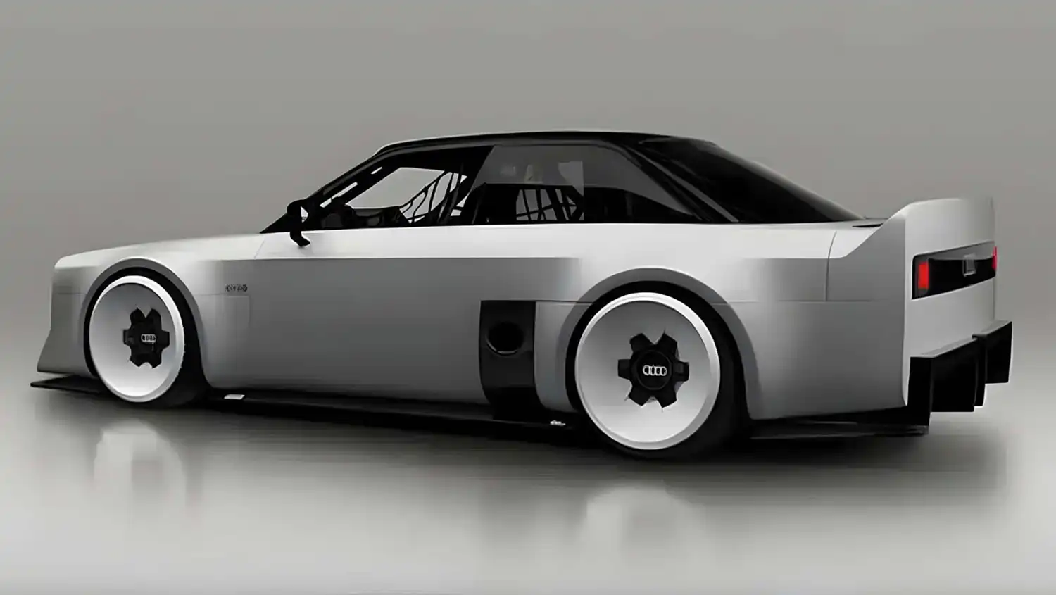 Audi Apprentices Create “Retro-Futuristic” GT50 Concept to Celebrate Five-Cylinder Engine