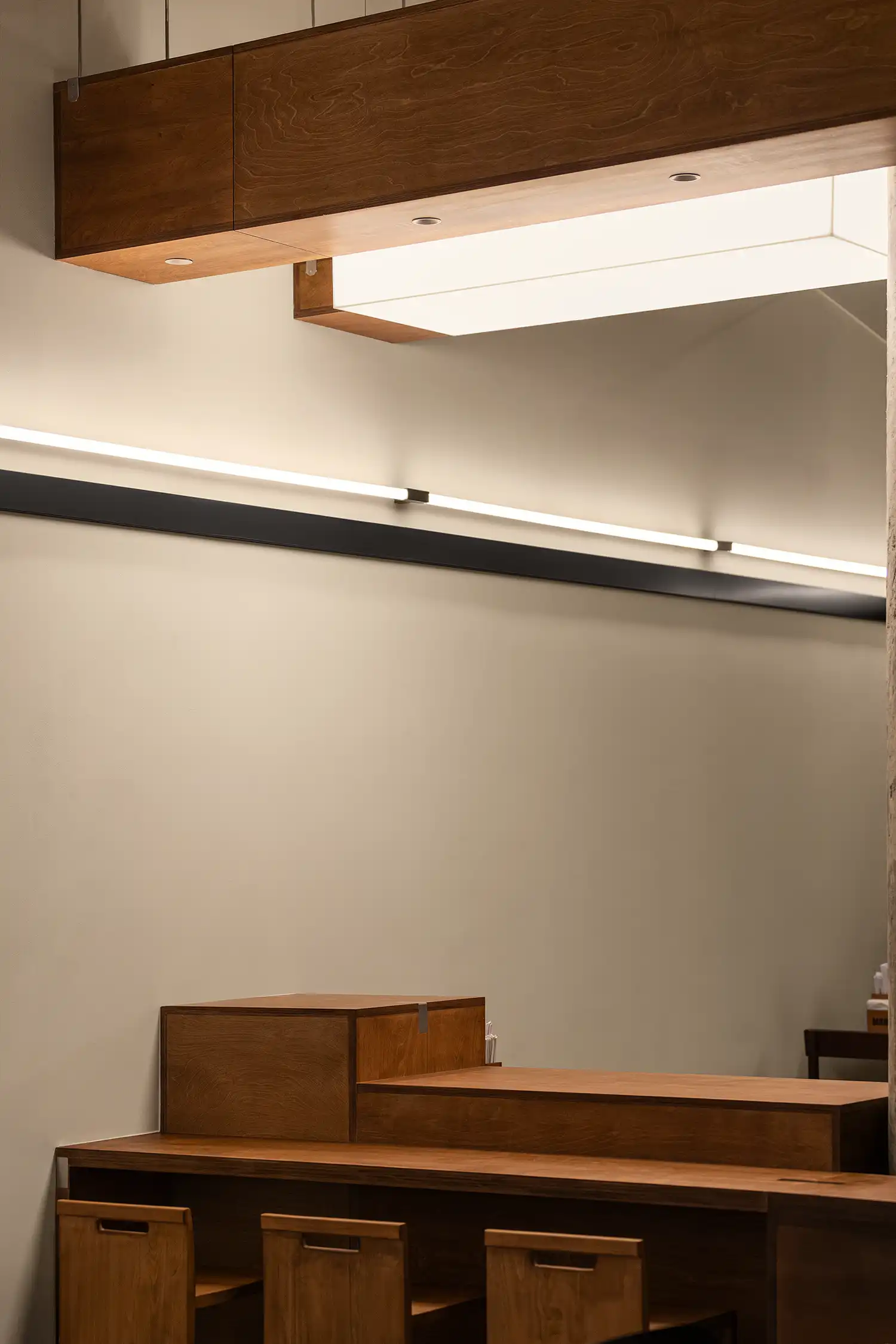 Daikan Ramen uses architectural-scale Japanese joinery to transform Dubai eatery