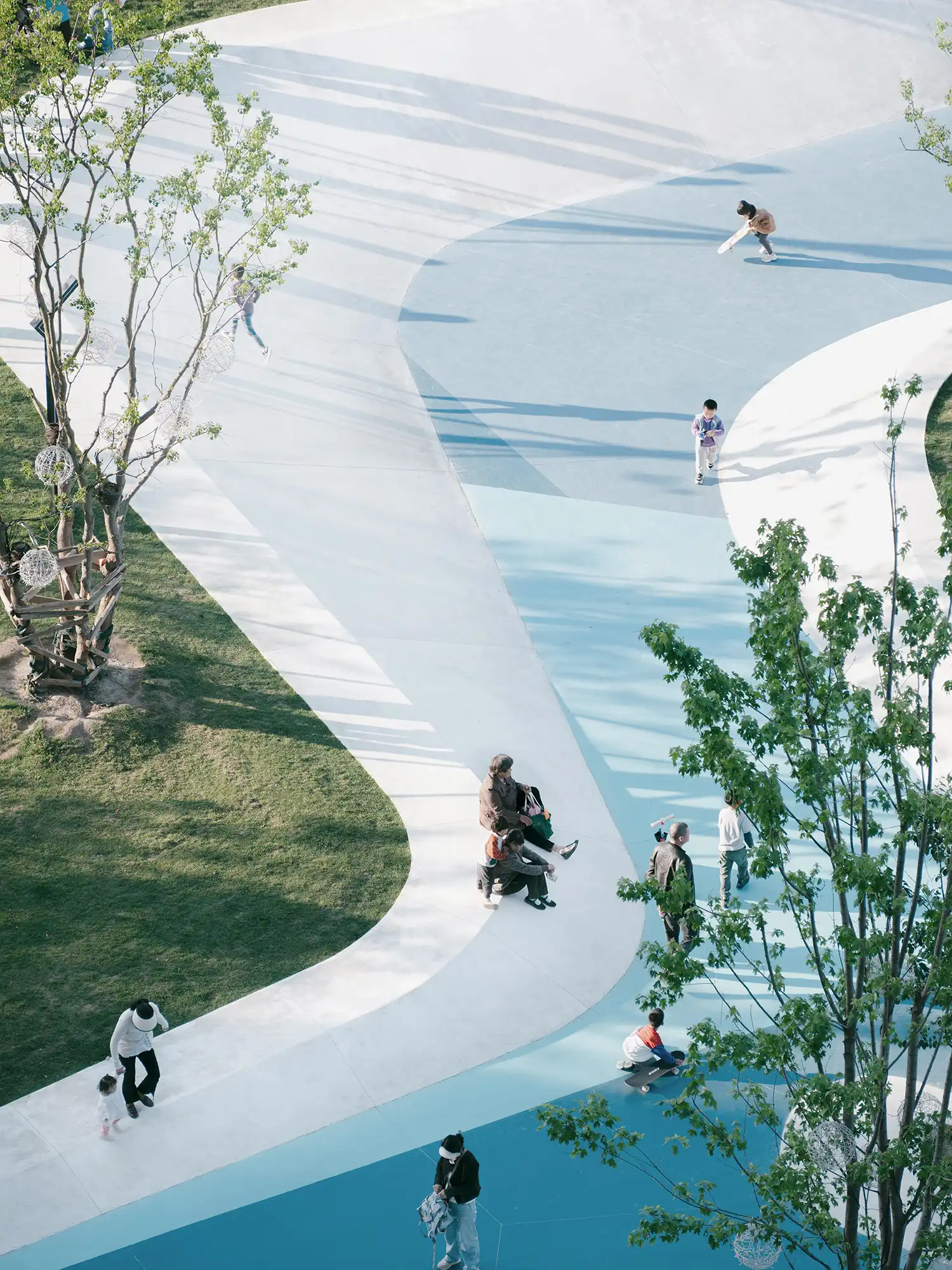  Opera Inspires SoBA's Fluid Suzhou Sports Park Design