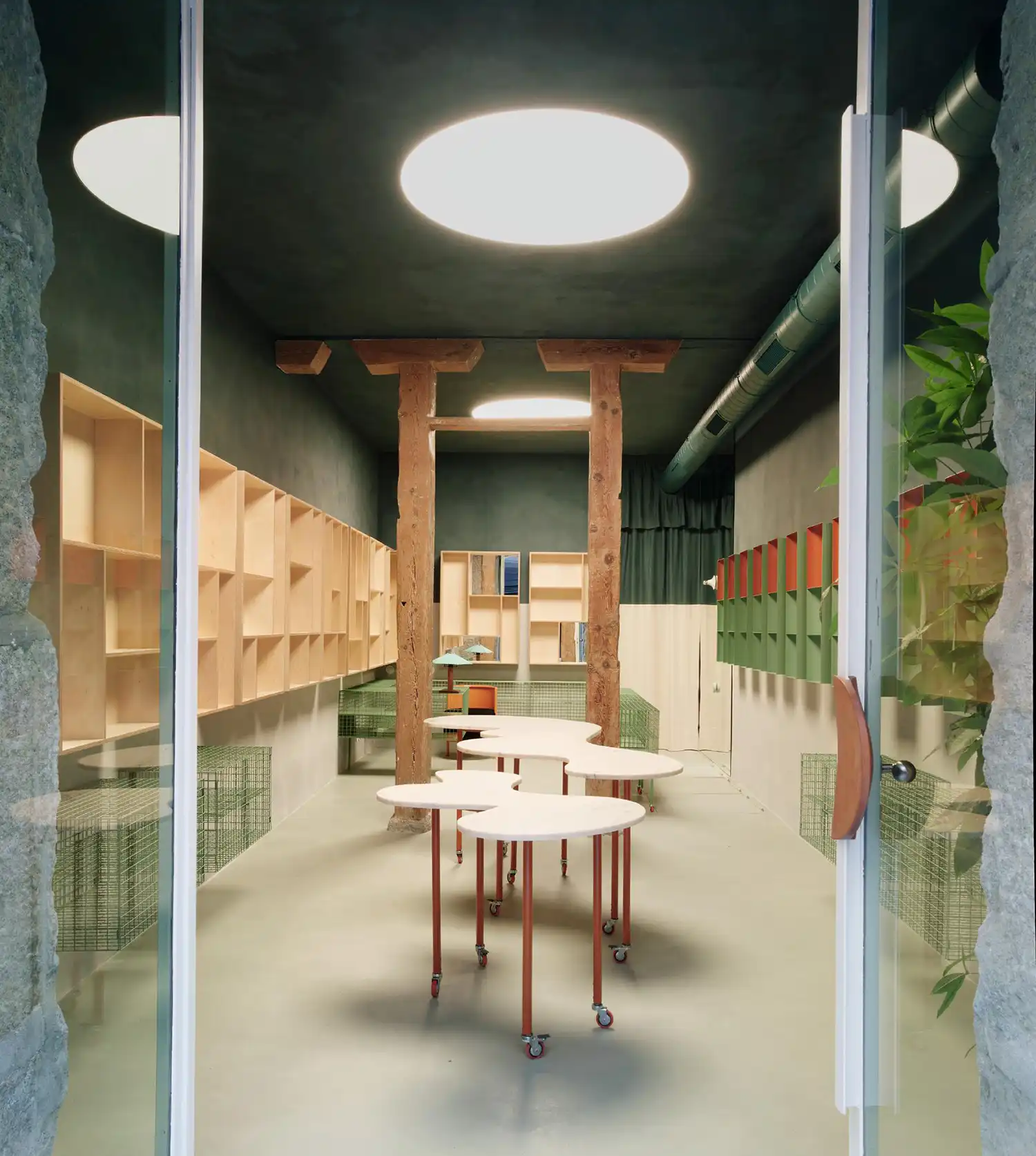 Laconicum Store Madrid: Roman Bath Interior by Lucas y Hernández-Gil 