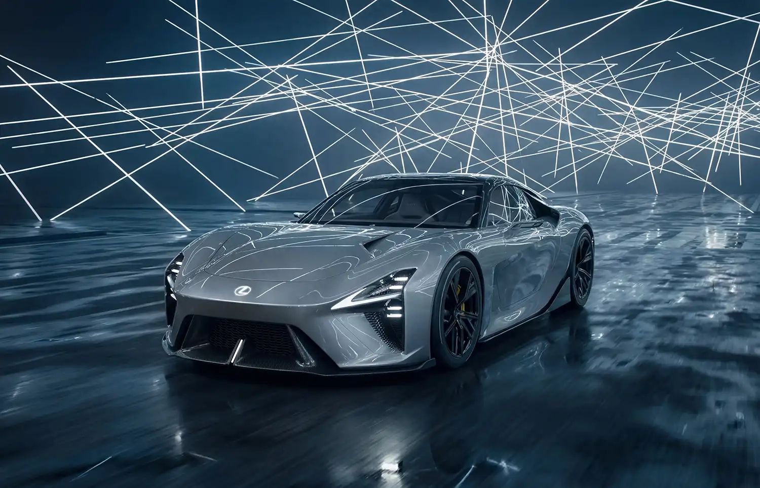 Lexus LFA Concept BEV Sports Car Redefines Electric Design