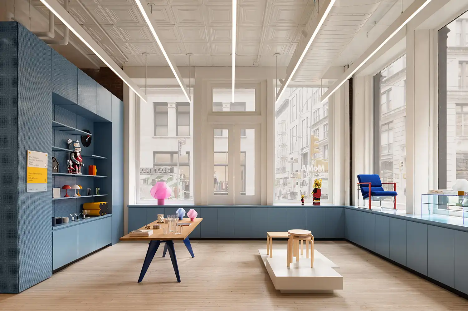 MoMA Design Store Soho Reimagined by Peterson Rich Office