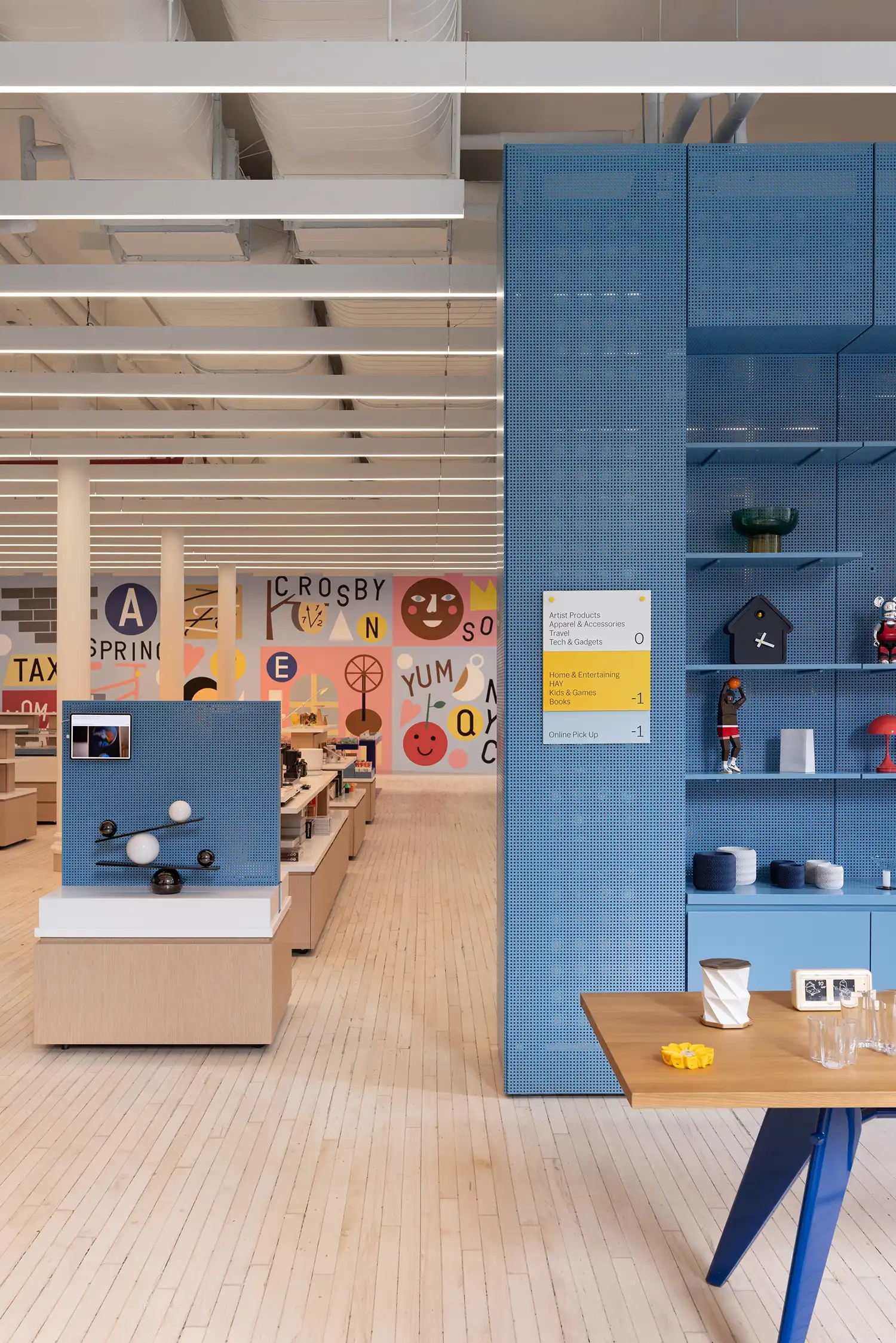MoMA Design Store Soho Reimagined by Peterson Rich Office
