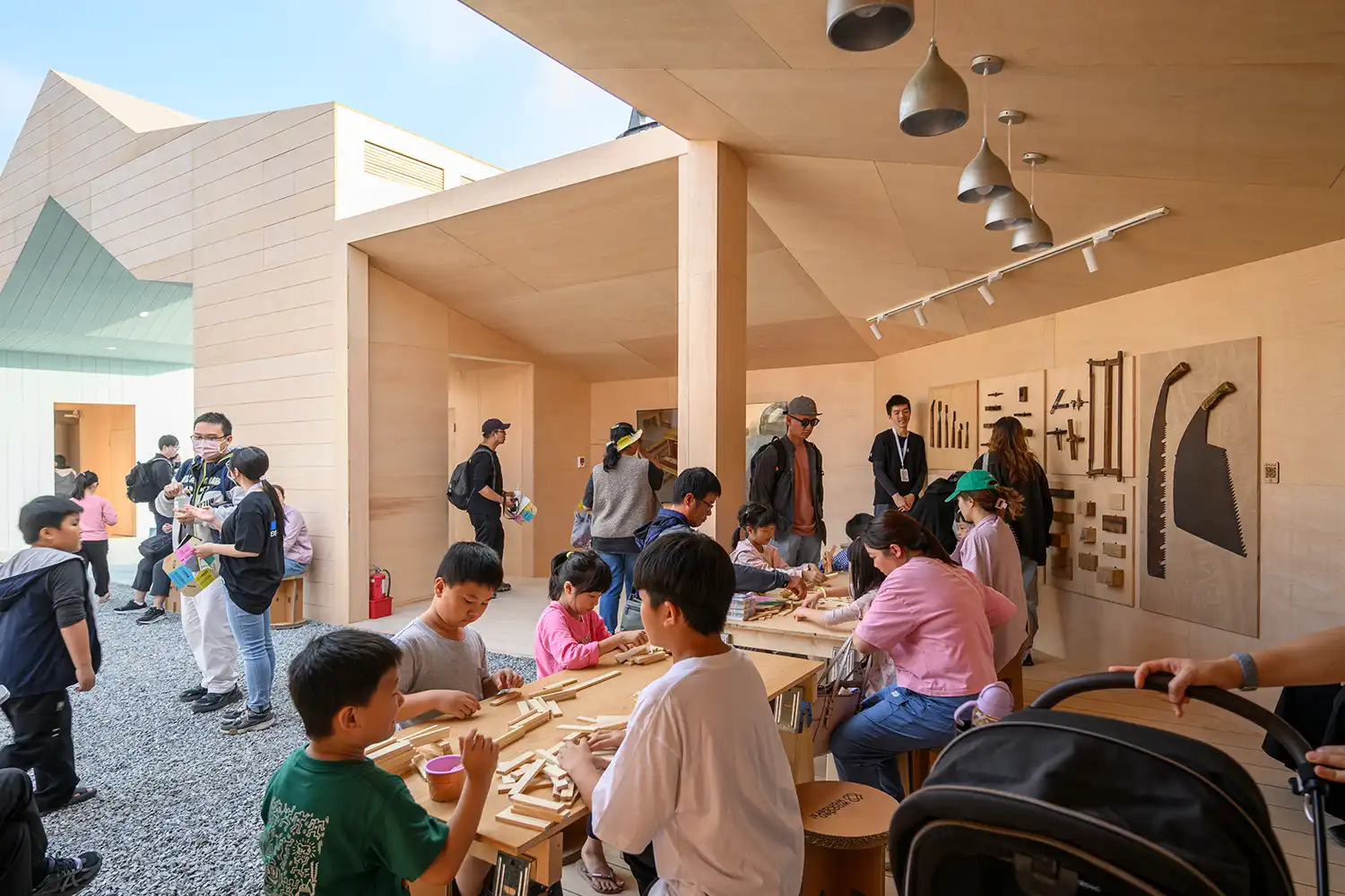 MVRDV Unveils Wooden Wonders Pavilion in Chiayi