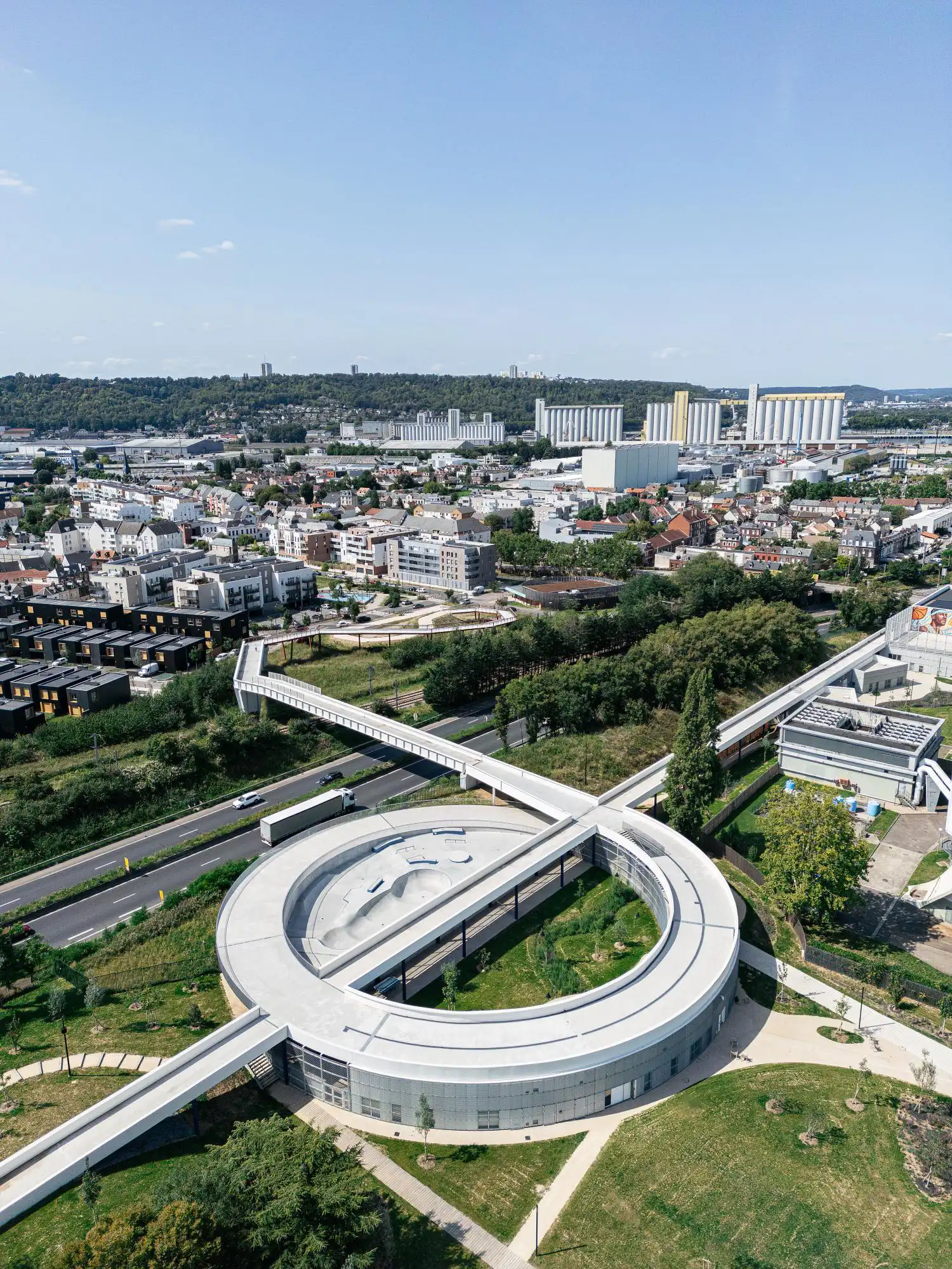 Olgga Architectes Unveils Petit-Quevilly Sports Complex