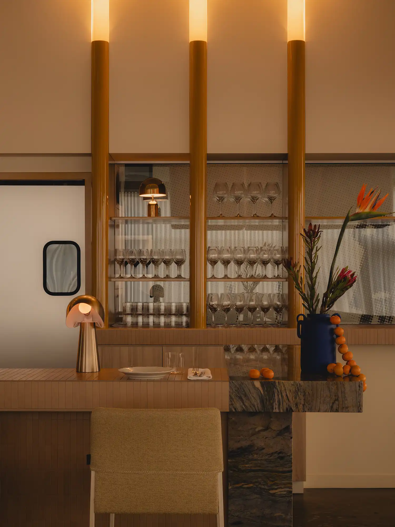 Olia Restaurant Edmonton: Ste Marie Studio Modern Classic Design