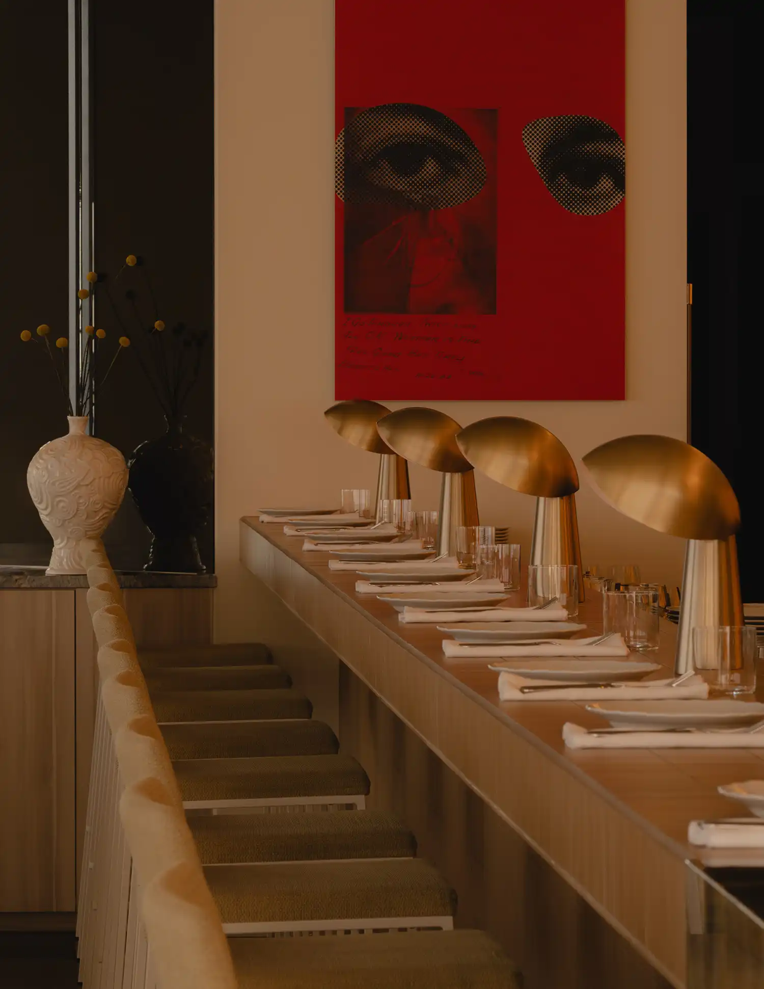 Olia Restaurant Edmonton: Ste Marie Studio Modern Classic Design