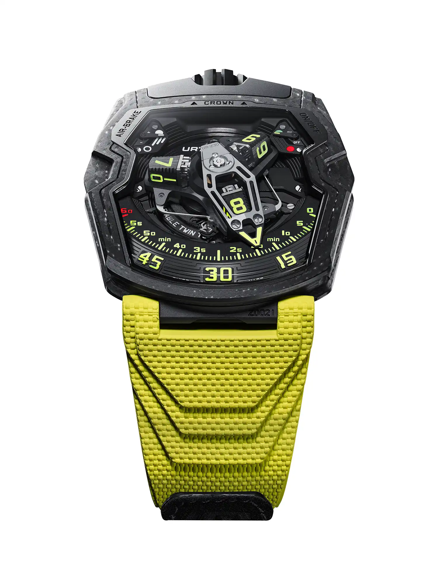 URWERK UR-230 Black Star: Wandering Hours & Composite Ceramic