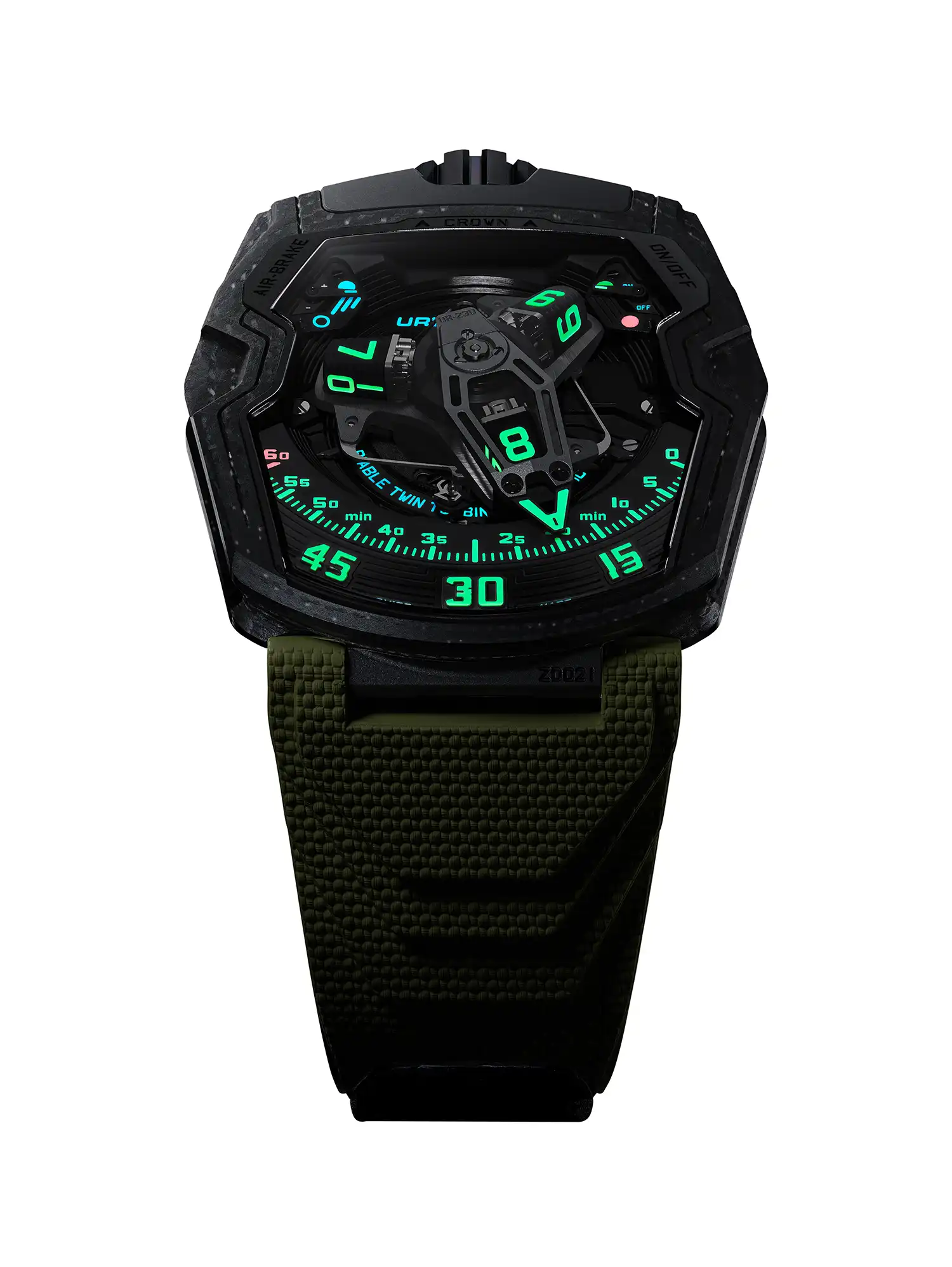 URWERK UR-230 Black Star: Wandering Hours & Composite Ceramic