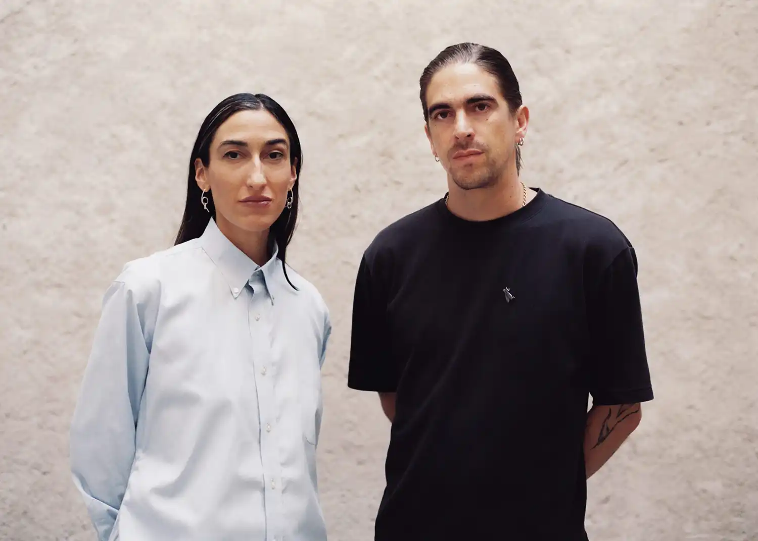 Portrait of architects Isabel Abascal and Alessandro Arienzo, founders of LANZA atelier and designers of the 2026 Serpentine Pavilion.