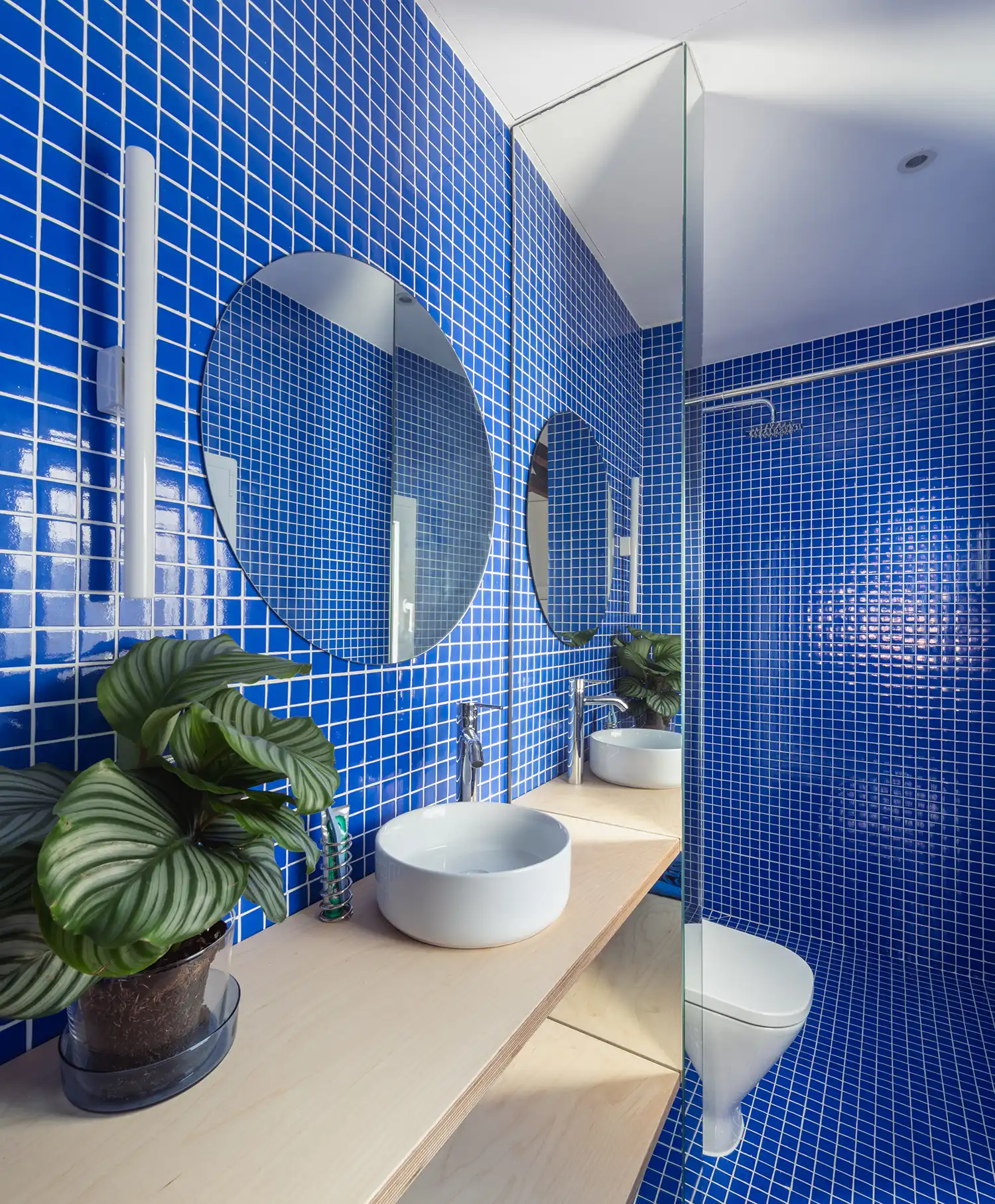 Midori Arquitectura Uses “Vibrant Satellites” of Color to Organize 30-Square-Metre Madrid Attic