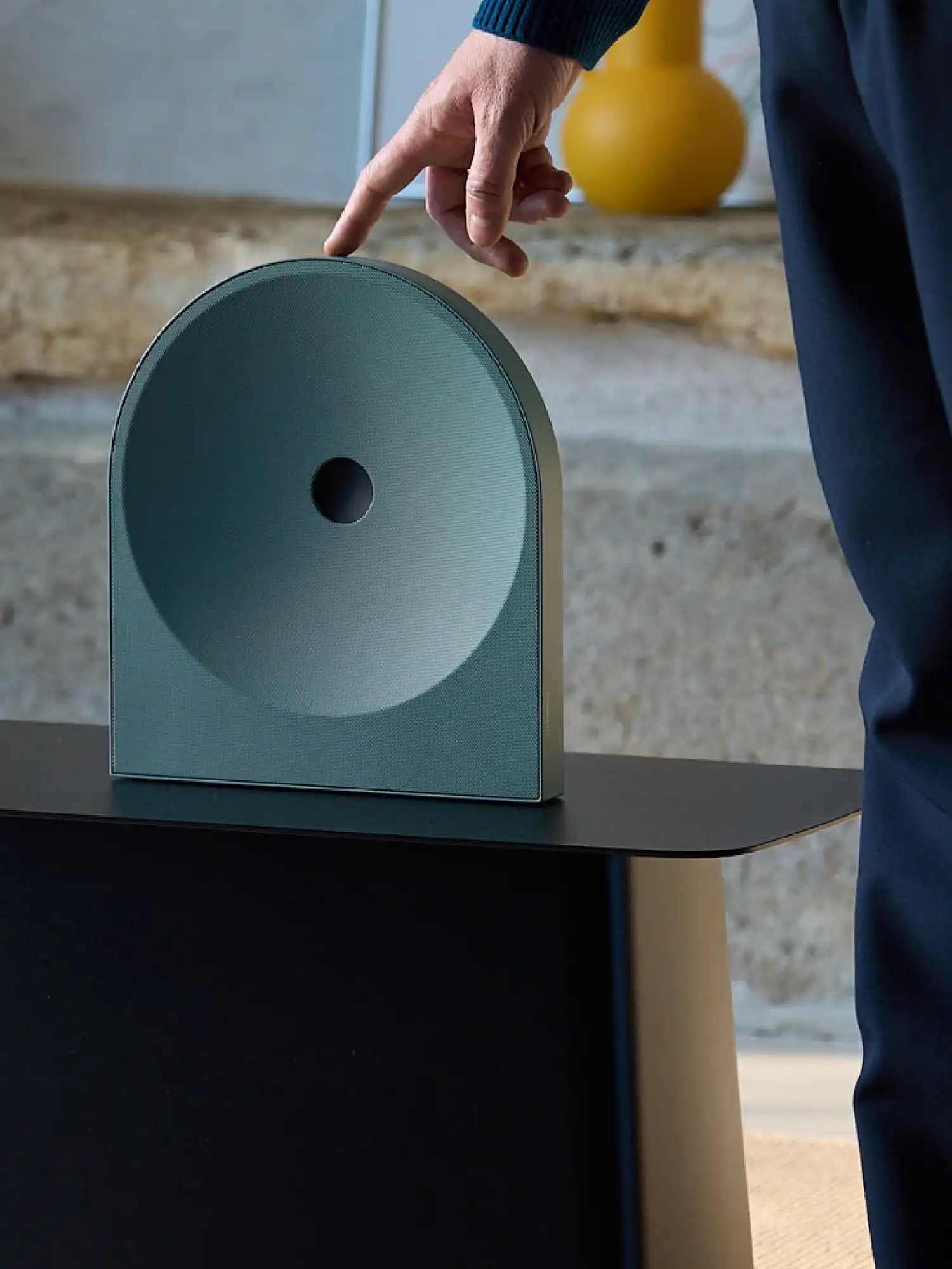 Samsung Moves Away From the “Black Box” With Bouroullec-Designed Music Studio Speakers